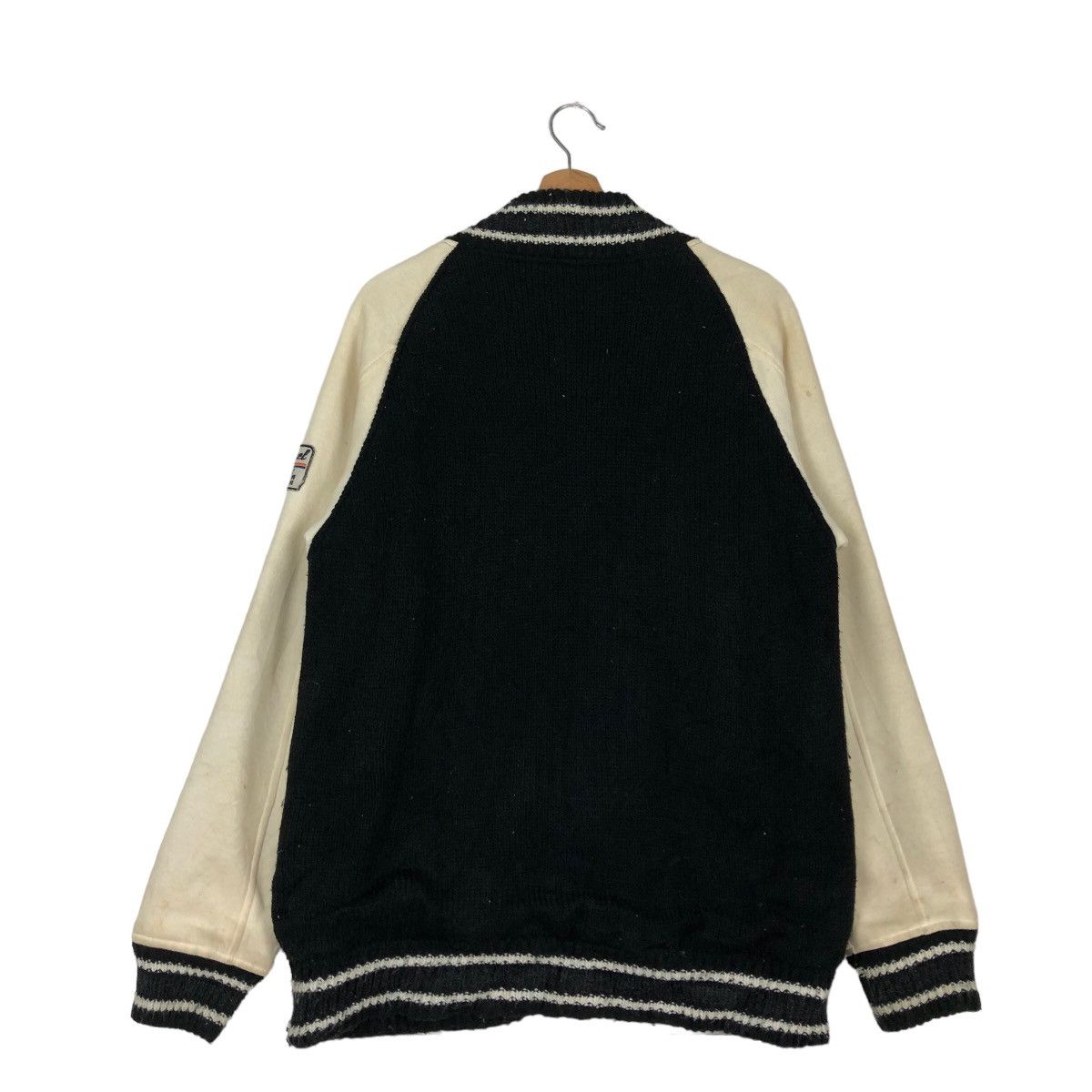 Japanese Brand 🔥RARE VINTAGE BOMBER JACKET 76 LUBRICANT SPELL OUT BIG LOGO Size US L / EU 52-54 / 3 - 7 Thumbnail