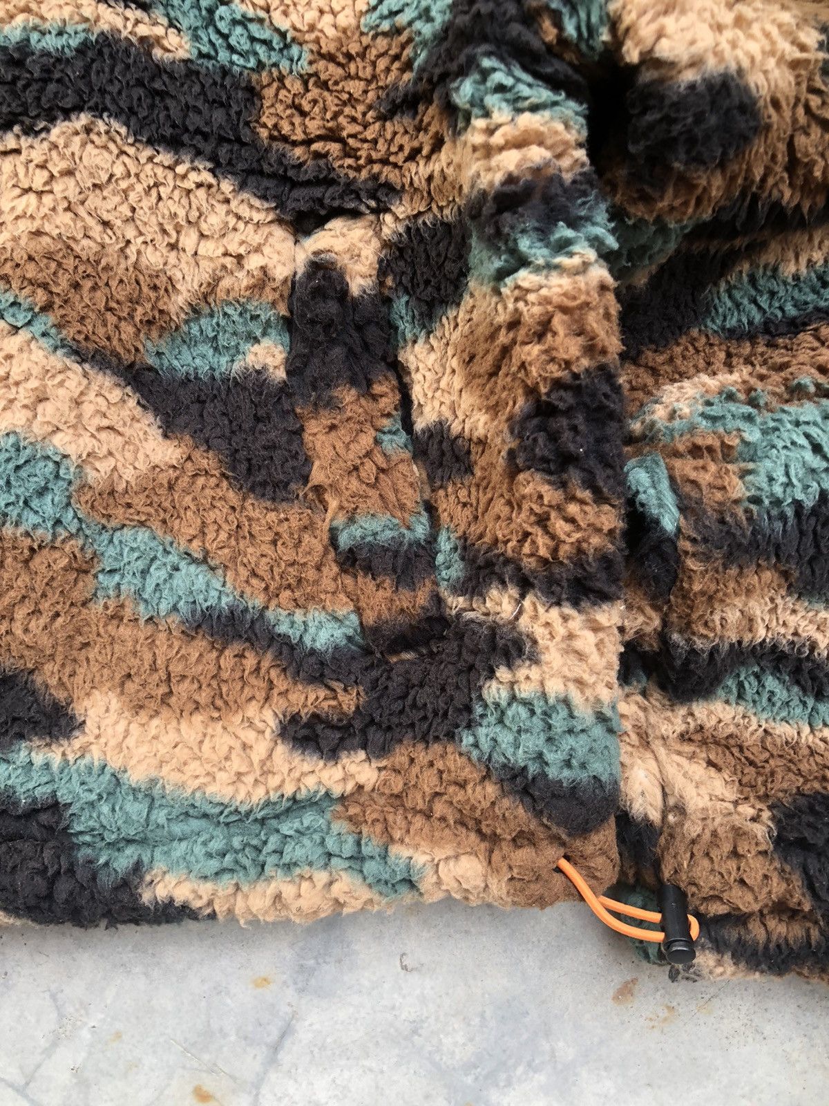 If Six Was Nine × Japanese Brand H&m Japanese Brand Camo Sherpa Fullzipper Jacket Size US M / EU 48-50 / 2 - 7 Thumbnail