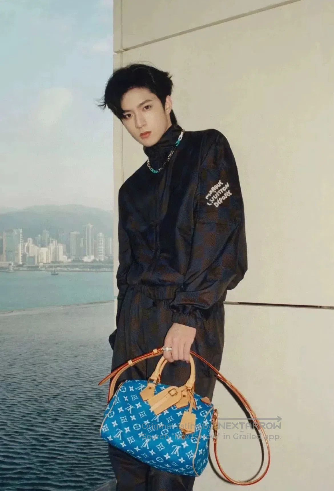 Louis Vuitton LV x Pharrell Checkerboard Navy Jacket. Size US S / EU 44-46 / 1 - 7 Thumbnail