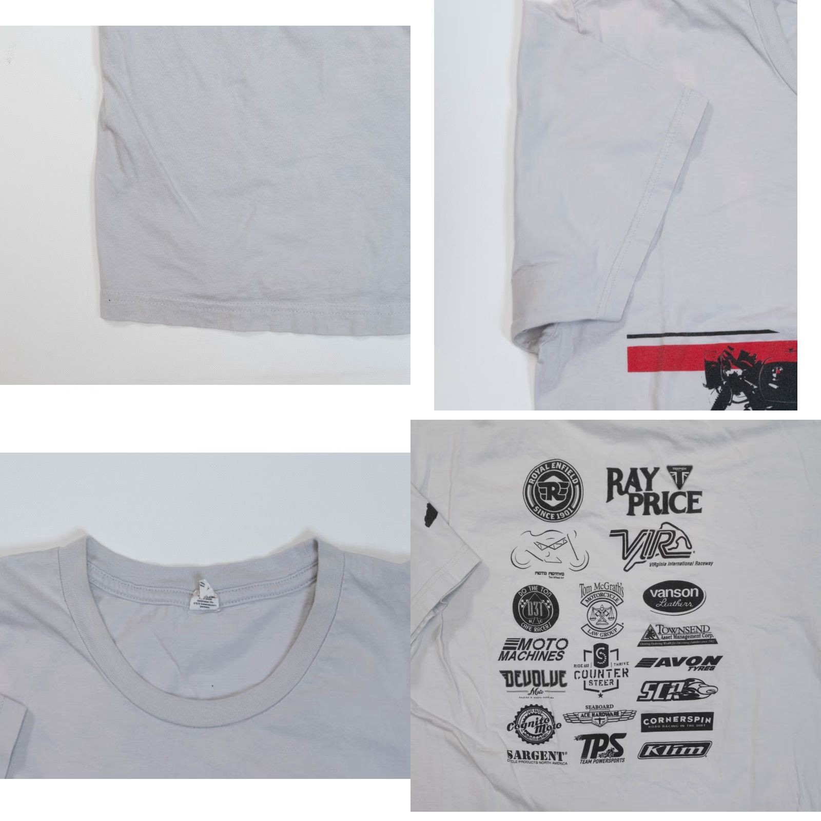 Anvil EuroBike BMW T-Shirt Men XL Grey Biker Rally 23x29 Short Sleeve Crew Neck Logo Cotton Anvil Regular Vintage: No (adjusted as per structure) Size US XL / EU 56 / 4 - 8 Thumbnail