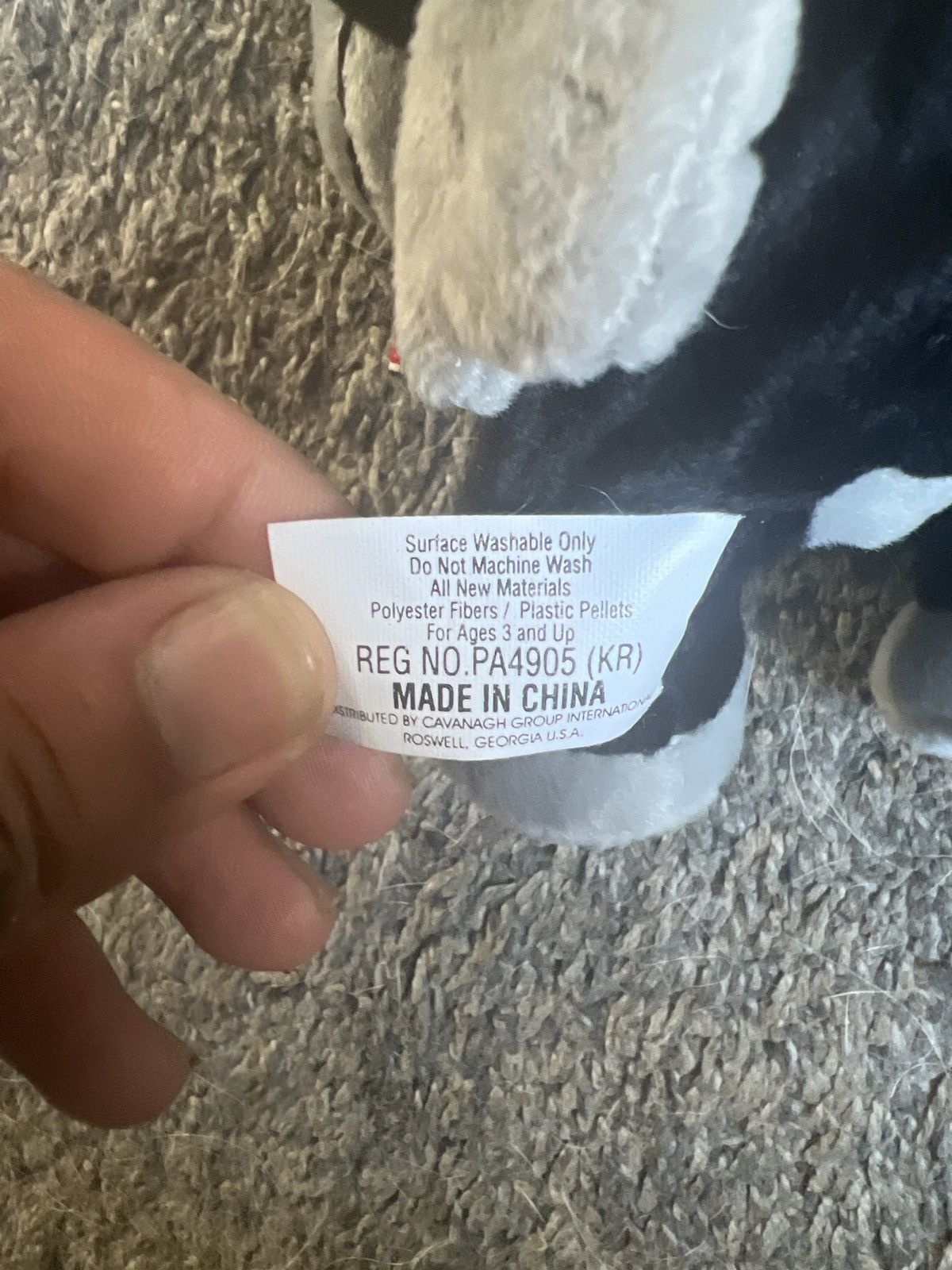 Coca Cola 1998 Coca-Cola Rilly The Gorilla Bean Bag Size ONE SIZE - 8 Thumbnail