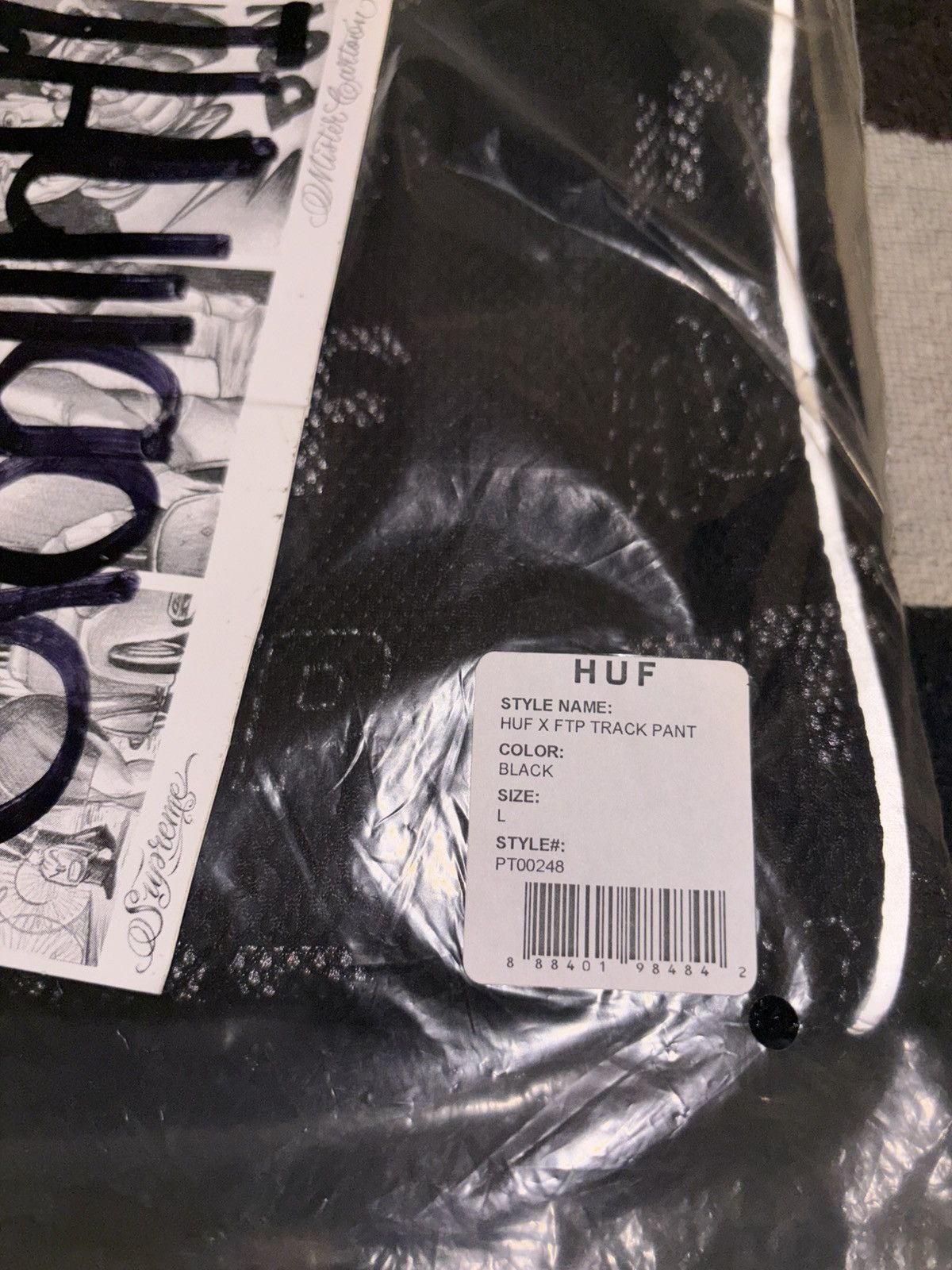 Fuck The Population × Huf Huf x Ftp Track Pant Size L Size US 34 / EU 50 - 3 Thumbnail