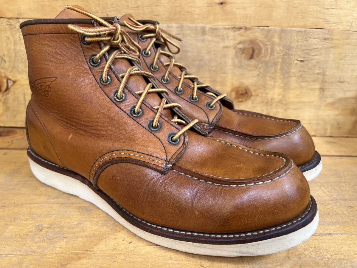 Red Wing Red Wing 6-Inch Classic Moc 875 Oro Legacy Leather Boot Size US 12 / EU 45 - 6 Thumbnail