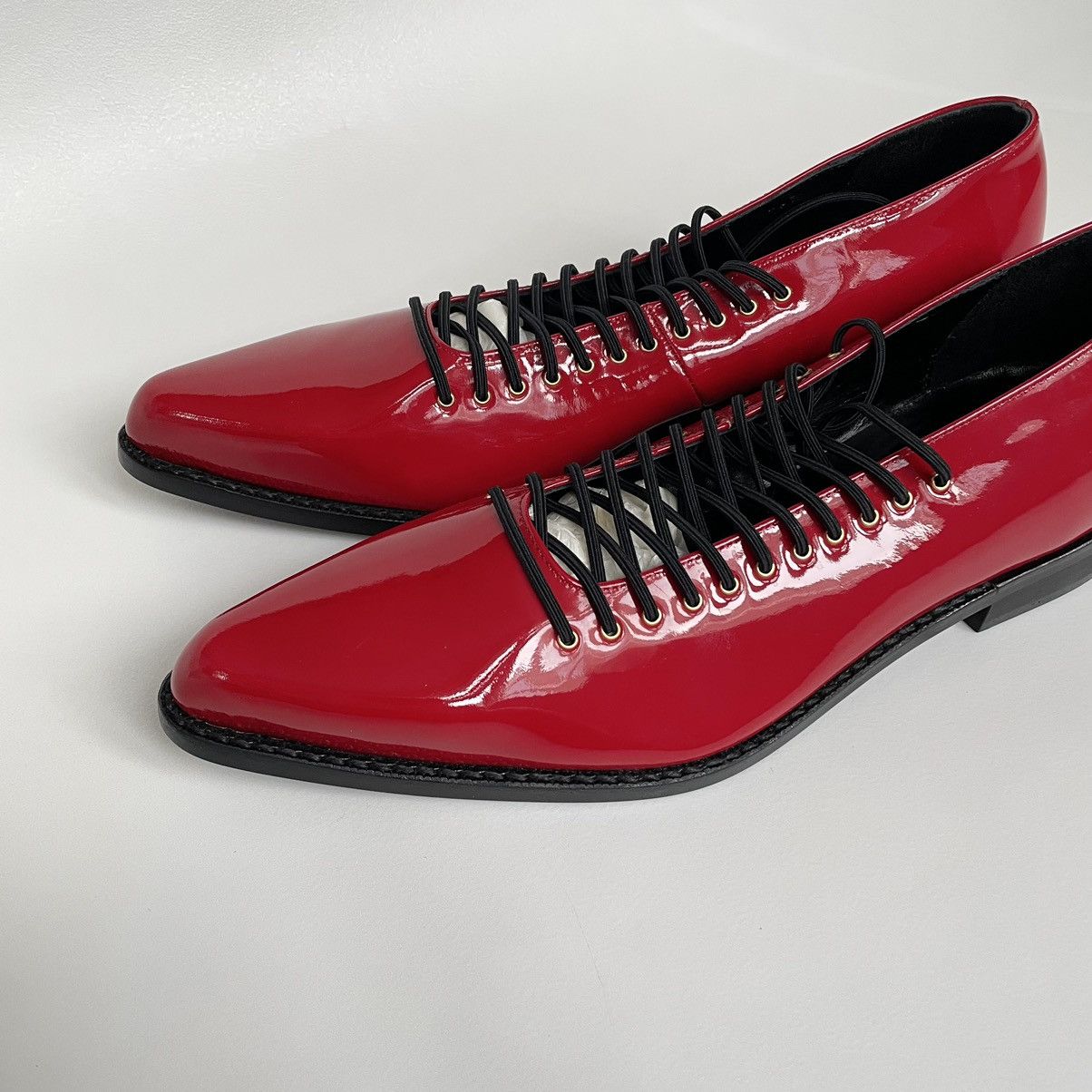 Comme des Garcons ‘Corset Lace’ Pointed Flat Shoes Size US 10 / IT 40 - 3 Thumbnail