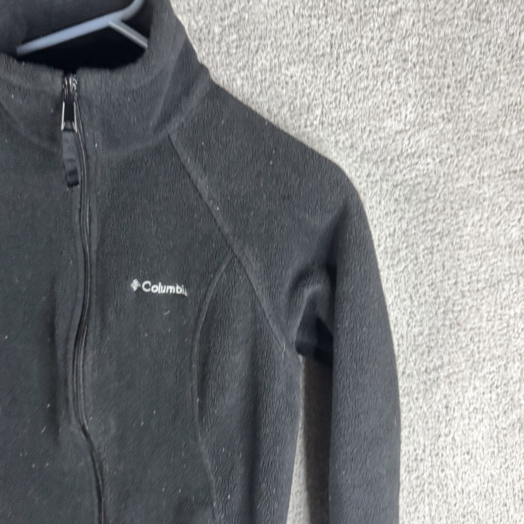 Vintage Columbia Fleece Jacket Womens Small Black Full Zip Pockets Lightweight Outdoor All Seasons Size S / US 4 / IT 40 - 4 Thumbnail