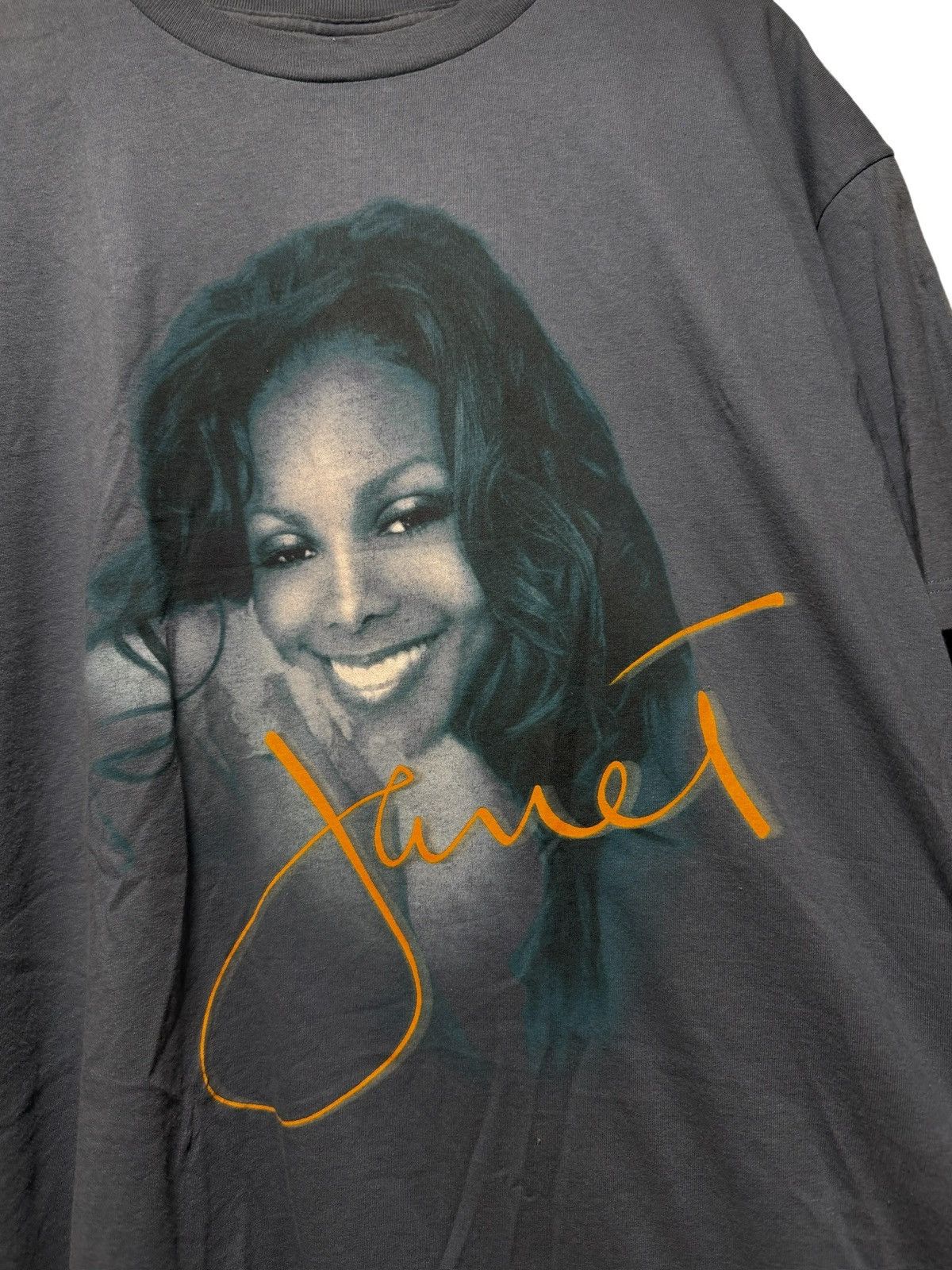 Giant Tees Vintage Janet Jackson 2001 All For You Tour T Shirt Adult XL Size US XL / EU 56 / 4 - 2 Thumbnail