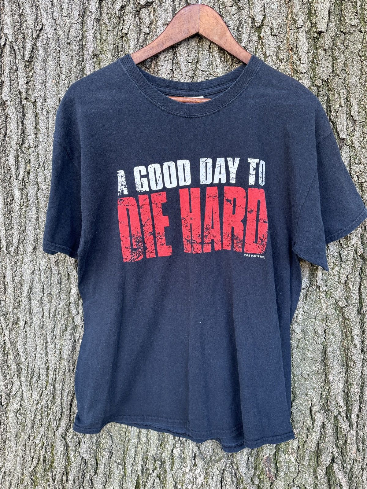 Gildan × Vintage Vintage Die Hard Gildan Movie T Shirt Sz L Size US L / EU 52-54 / 3 - 1 Thumbnail