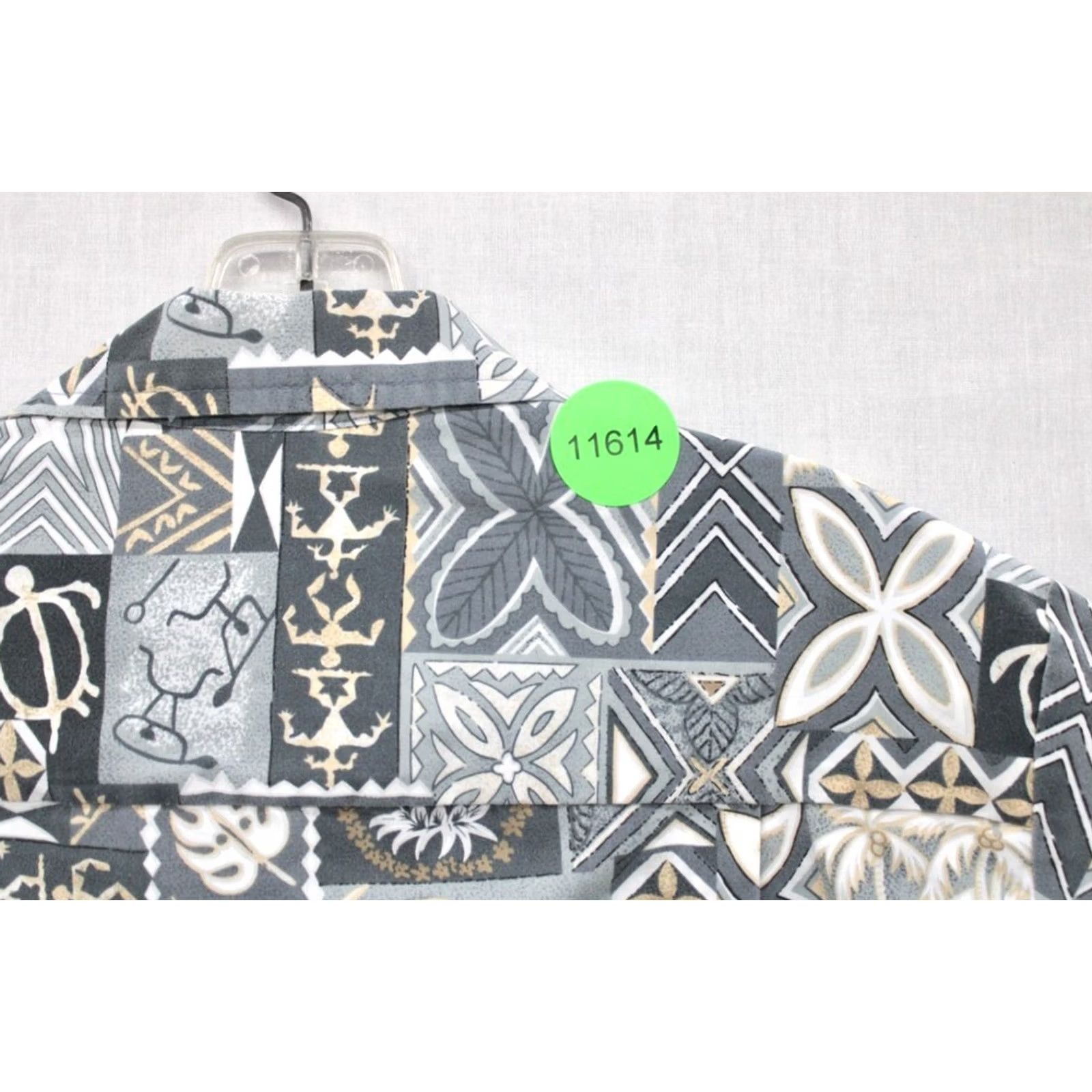 Vintage Hawaiian Togs Shirt Mens M Gray Short Sleeve Floral Tribal Vacation Party Vintage Shirt Size US M / EU 48-50 / 2 - 6 Thumbnail