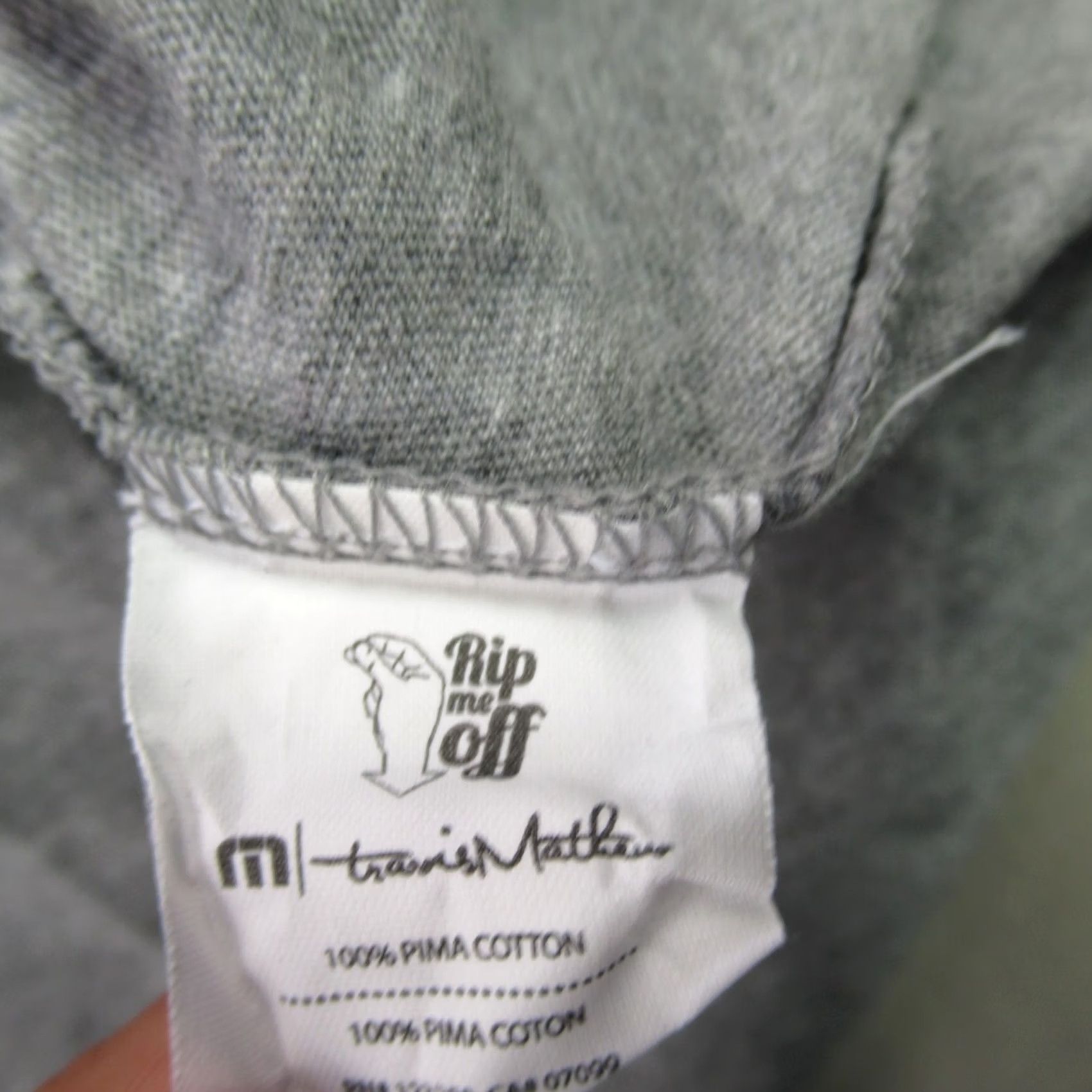 TravisMathew Travis Mathew Shirt Mens XL Short Sleeve Crew Neck Outdoors Gray Size US XL / EU 56 / 4 - 4 Thumbnail