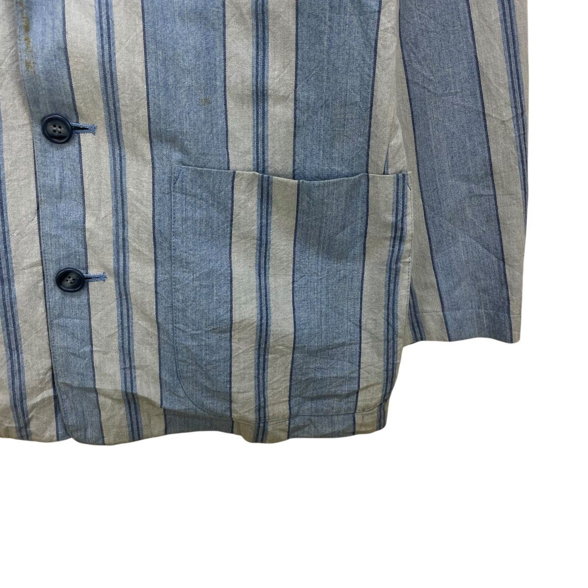 Japanese Brand Vintage Orb Stripe Jacket Size US M / EU 48-50 / 2 - 3 Thumbnail
