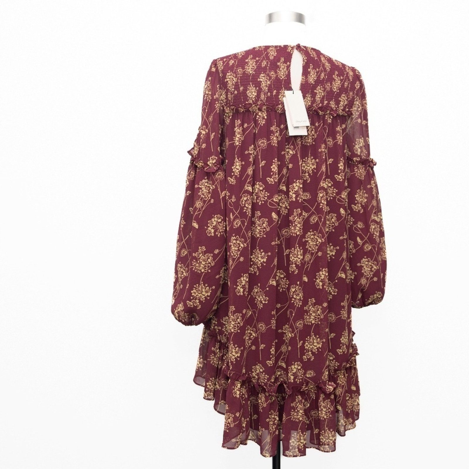 Cinq a Sept Cinq A Sept. Zola Chiffon Shift Dress. Size S / US 4 / IT 40 - 2 Thumbnail