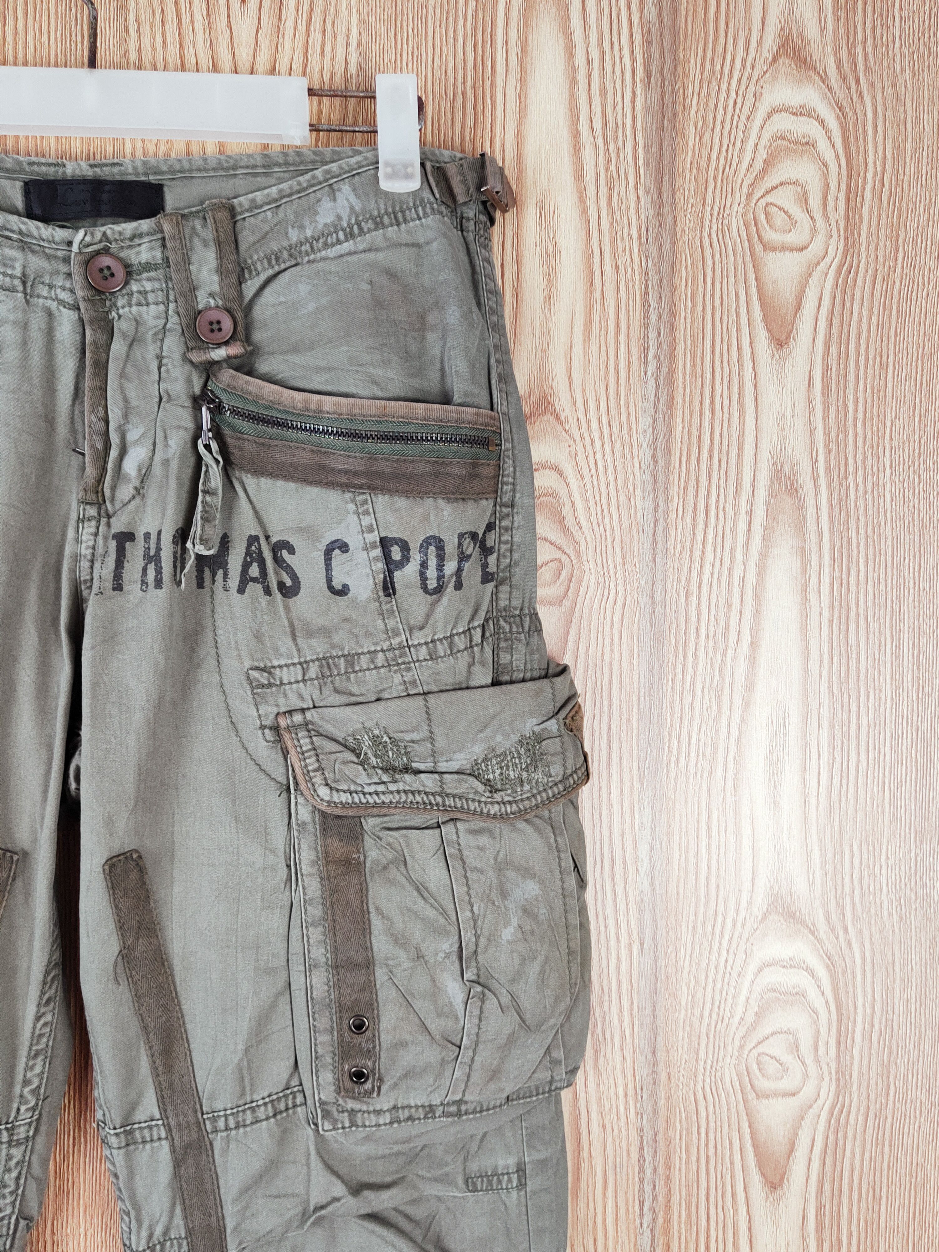 JACKROSE Vintage 💥Jack Rose Green Multi Tactical pocket Cargo Pants Size 30" / US 8 / IT 44 - 5 Thumbnail