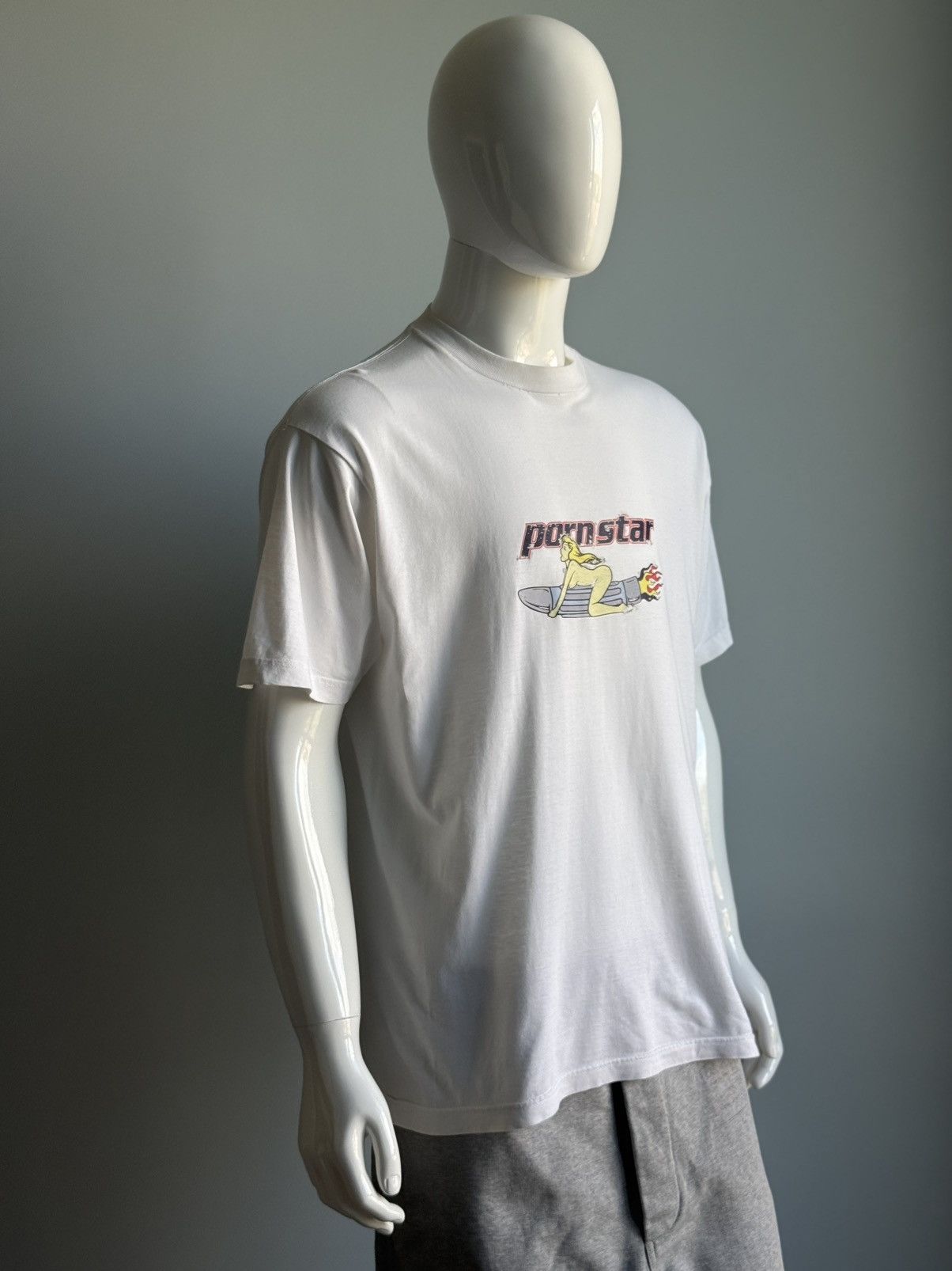 Hook-Ups Vintage 90’s Pornstar Tee Size US L / EU 52-54 / 3 - 4 Thumbnail
