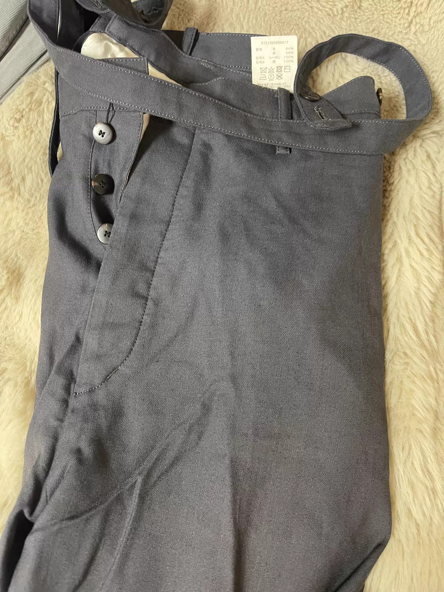 Visvim Visvim TRAVAILLER BRACES PANTS 21aw Special Gray Size 1 Size US 30 / EU 46 - 5 Thumbnail