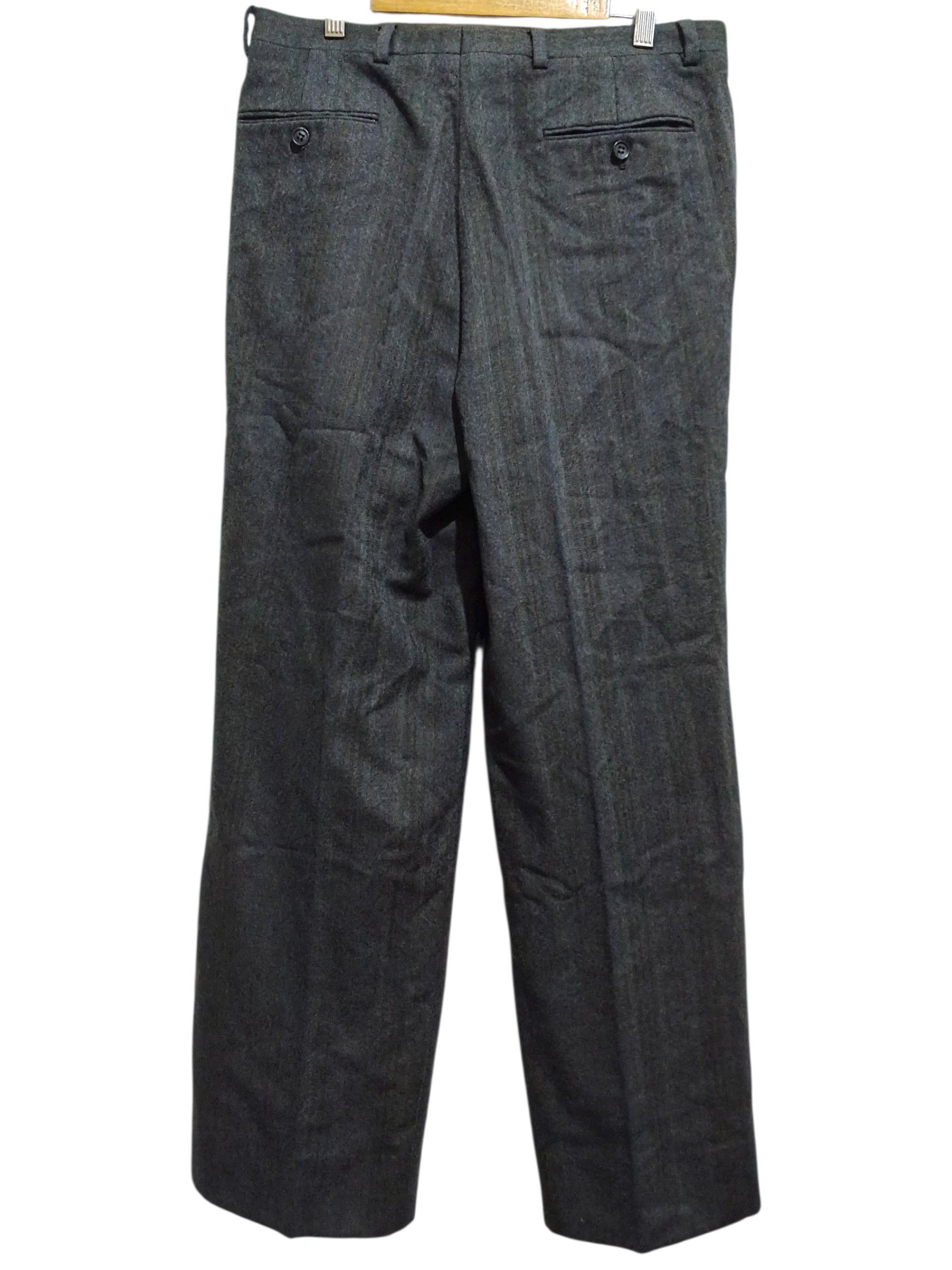 Valentino Valentino Uomo 80-90s Wool Double Breasted suit set up Size 48R - 9 Thumbnail