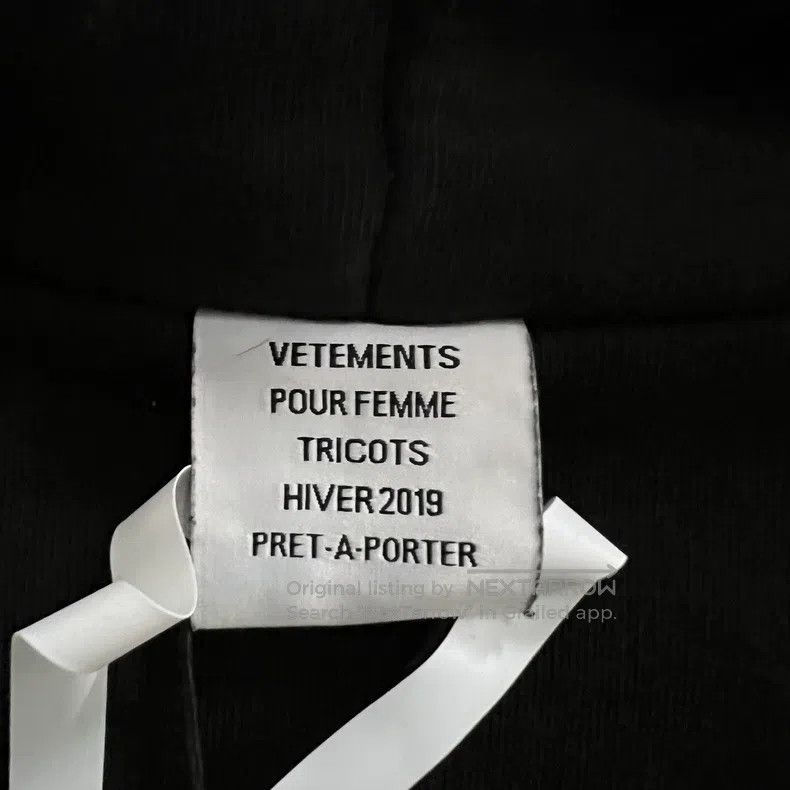 Other Vetements Black Hoodie Size US L / EU 52-54 / 3 - 4 Thumbnail