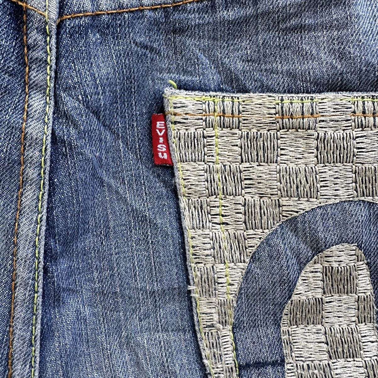 Evisu Vintage Japanese EVISU Faded Denim Indigo Pant Jean W39 Size US 39 - 6 Thumbnail