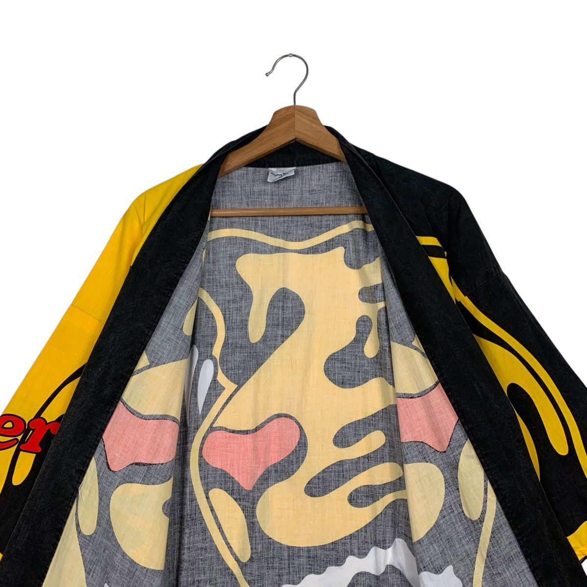 Japanese Brand HANSHIN TIGERS Baseball Modern Kimono Jacket #1732-C77 Size US L / EU 52-54 / 3 - 13 Thumbnail