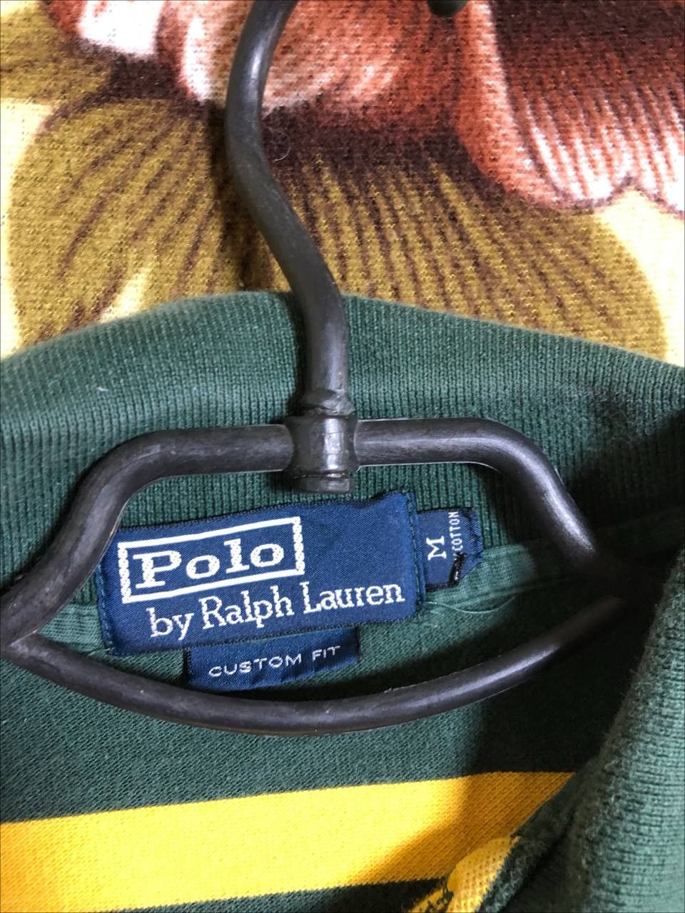 Polo Ralph Lauren Polo Ralph Lauren Shirt Pony Logo Cotton Custom Fit Rugby Size US M / EU 48-50 / 2 - 2 Thumbnail
