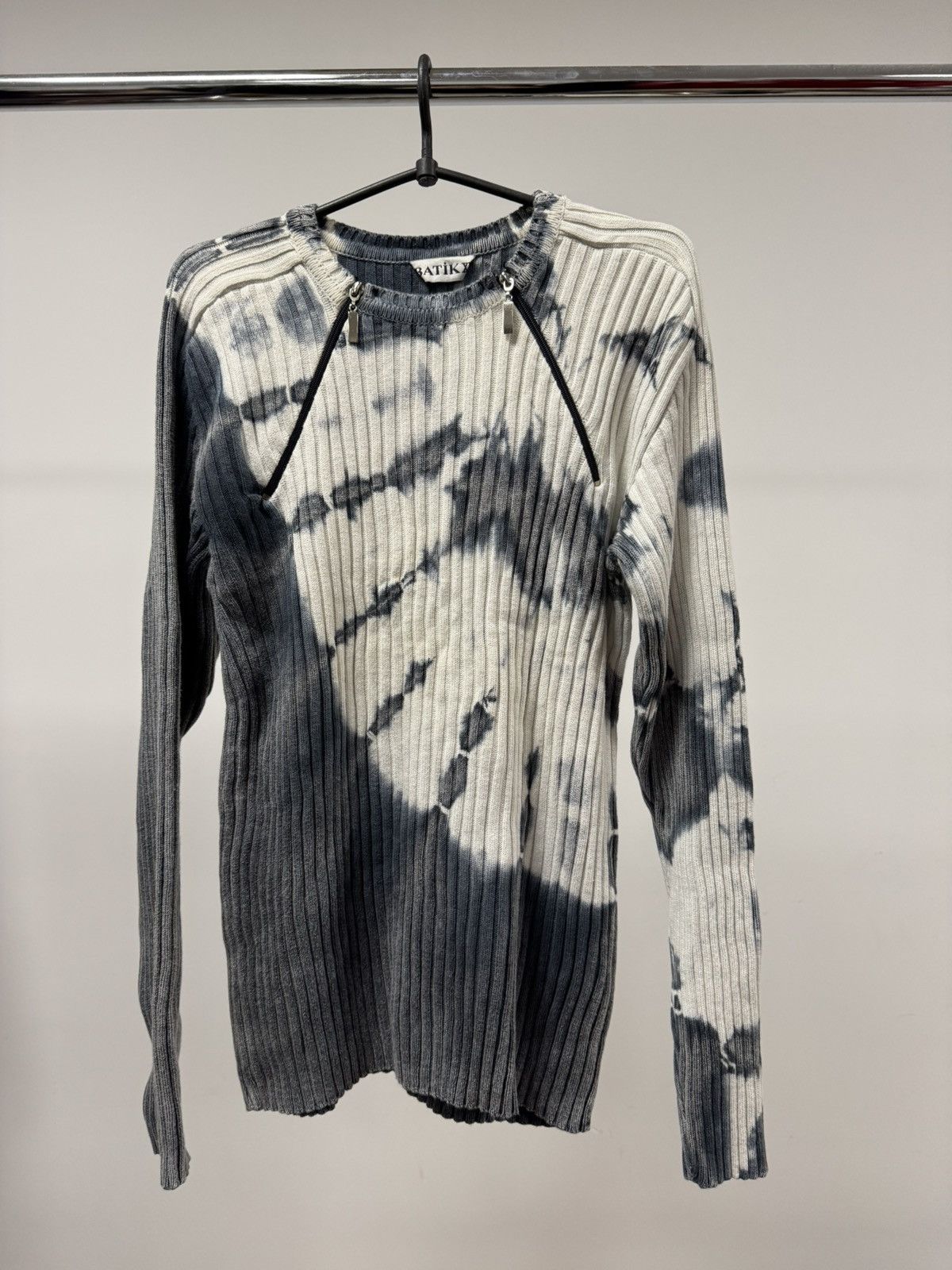 Japanese Brand × Vintage Vintage Avant Garde Sweater Y2K Striped Knitted Size US M / EU 48-50 / 2 - 2 Thumbnail