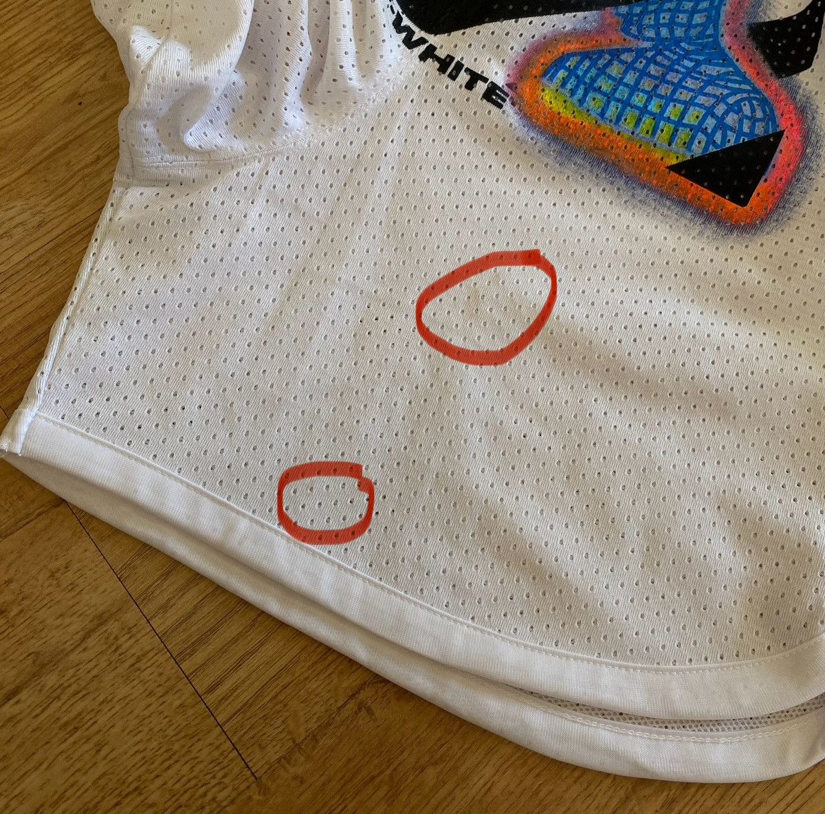 Off-White Off White Virgil Abloh Big Logo Shorts x Streetwear Size US 32 / EU 48 - 14 Thumbnail
