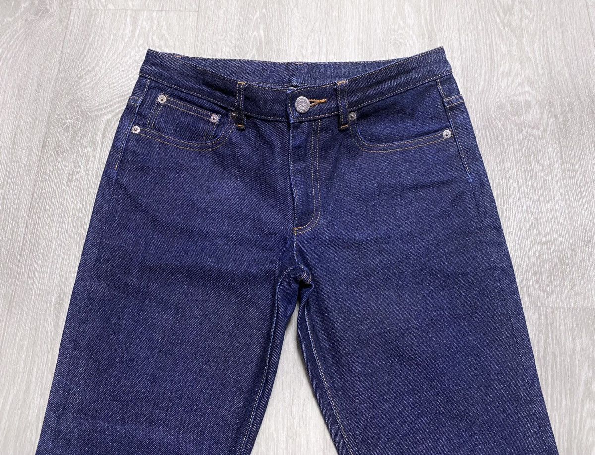 A.P.C. Womens A.P.C. APC Rue Madame Paris Slim Fit Navy Denim Jeans Size 28" / US 6 / IT 42 - 15 Thumbnail