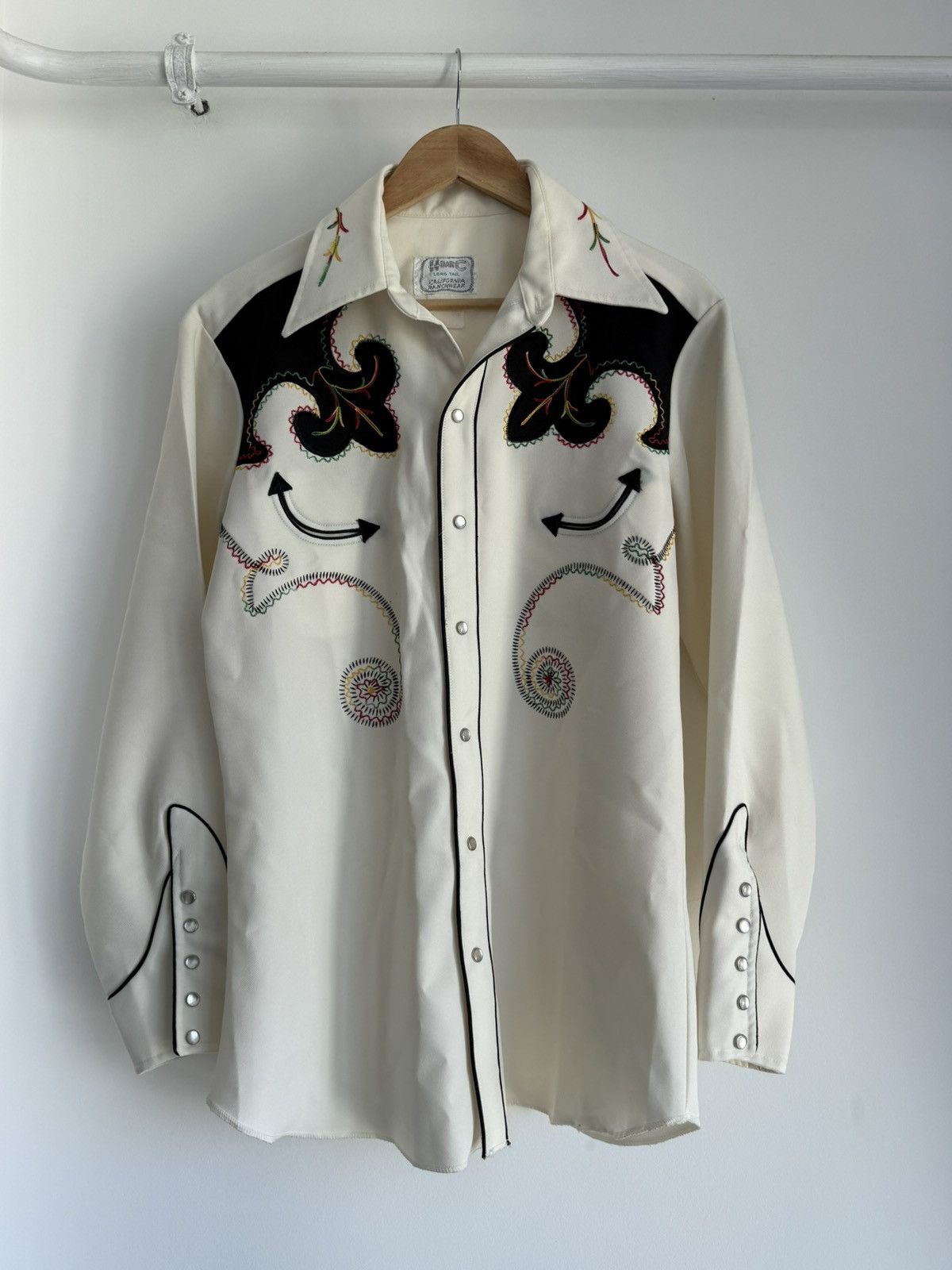 Other Archive 50-70s H Bar C California Ranchwear Western Shirt Size US L / EU 52-54 / 3 - 1 Thumbnail