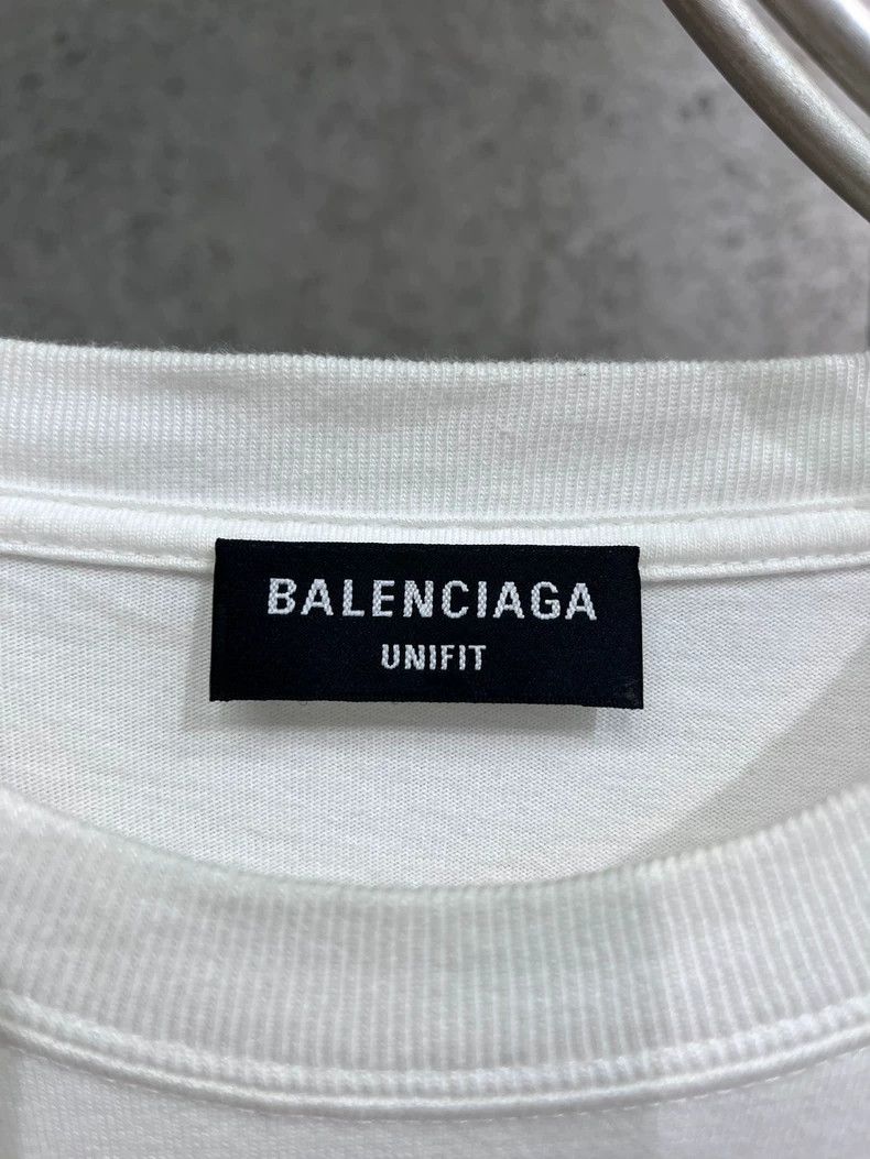 Balenciaga Balenciaga White loose scissors short sleeve Size US S / EU 44-46 / 1 - 3 Thumbnail