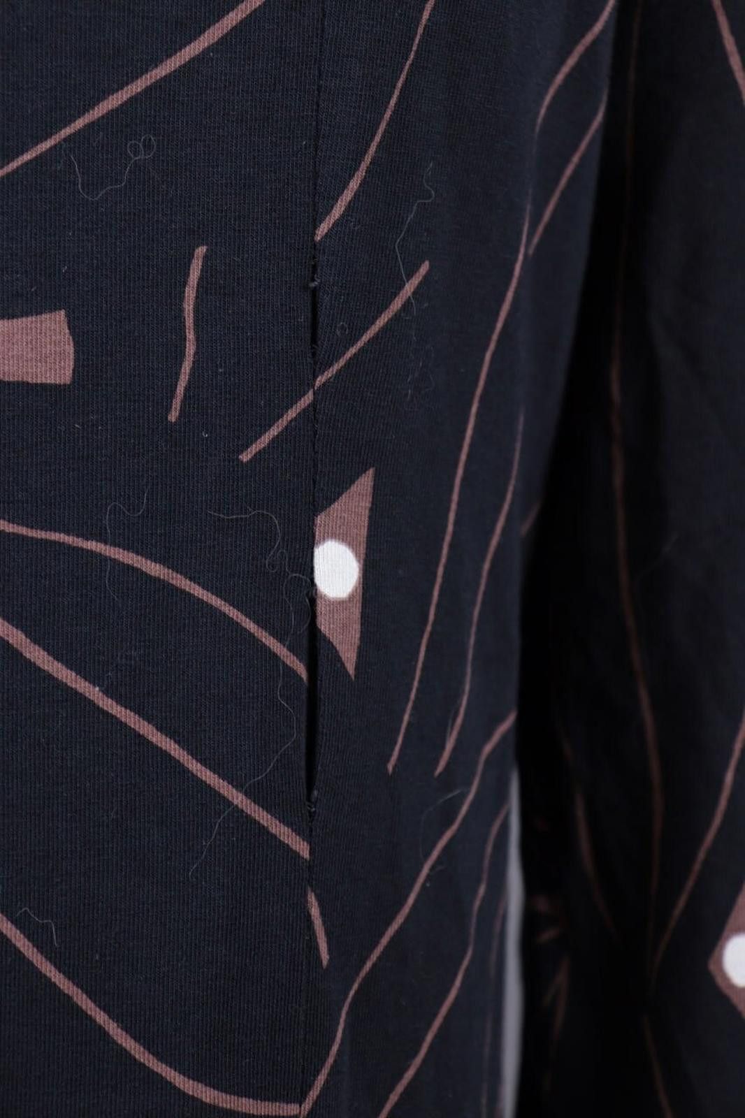 Marimekko Marimekko Black Long Sleeve Floral Lenght Dress Size M Size M / US 6-8 / IT 42-44 - 11 Thumbnail