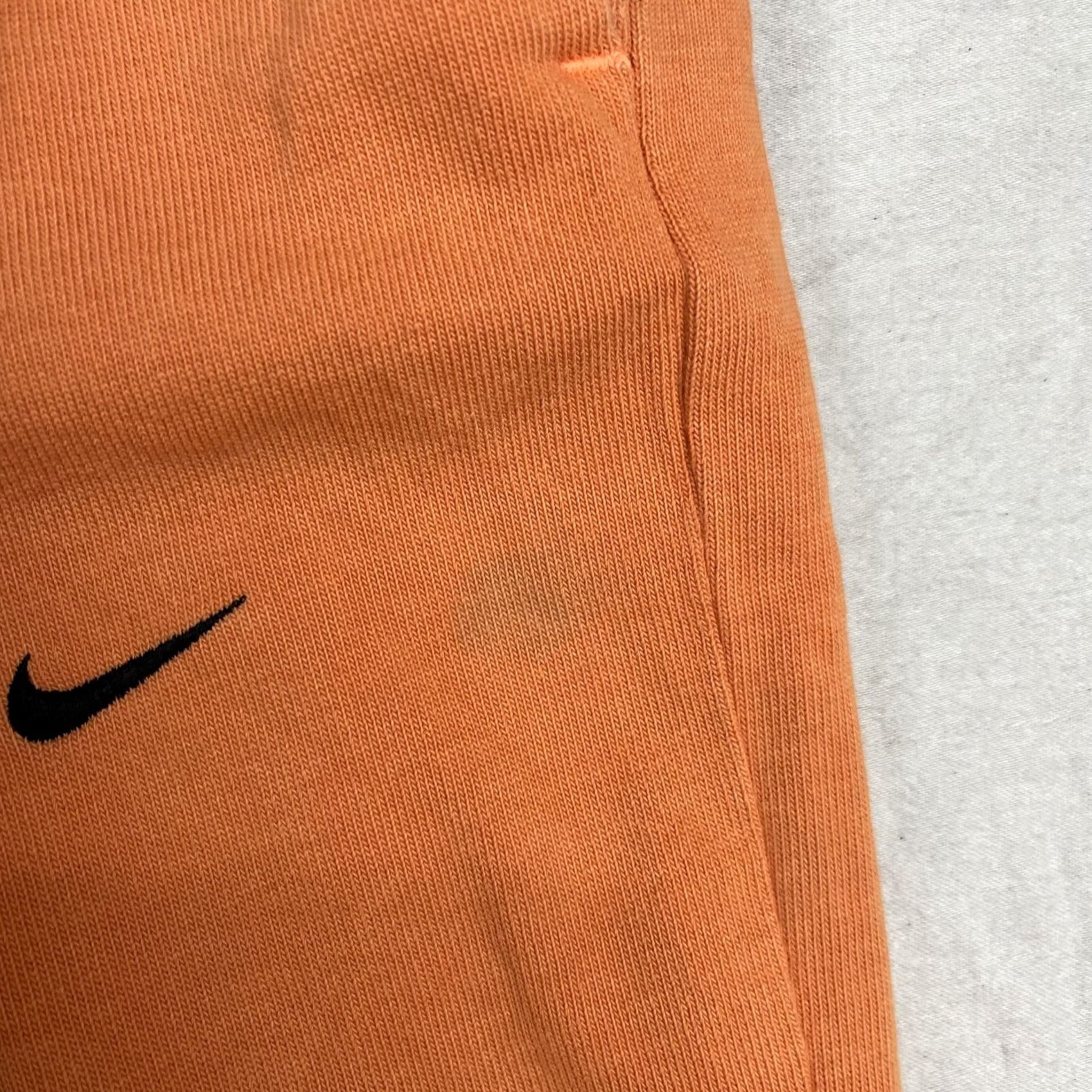 Nike Nike Joggers Womens Large Orange Washed Athletic Club Fleece Loose CZ9859-858 Size 36" / US 14 / IT 50 - 6 Thumbnail