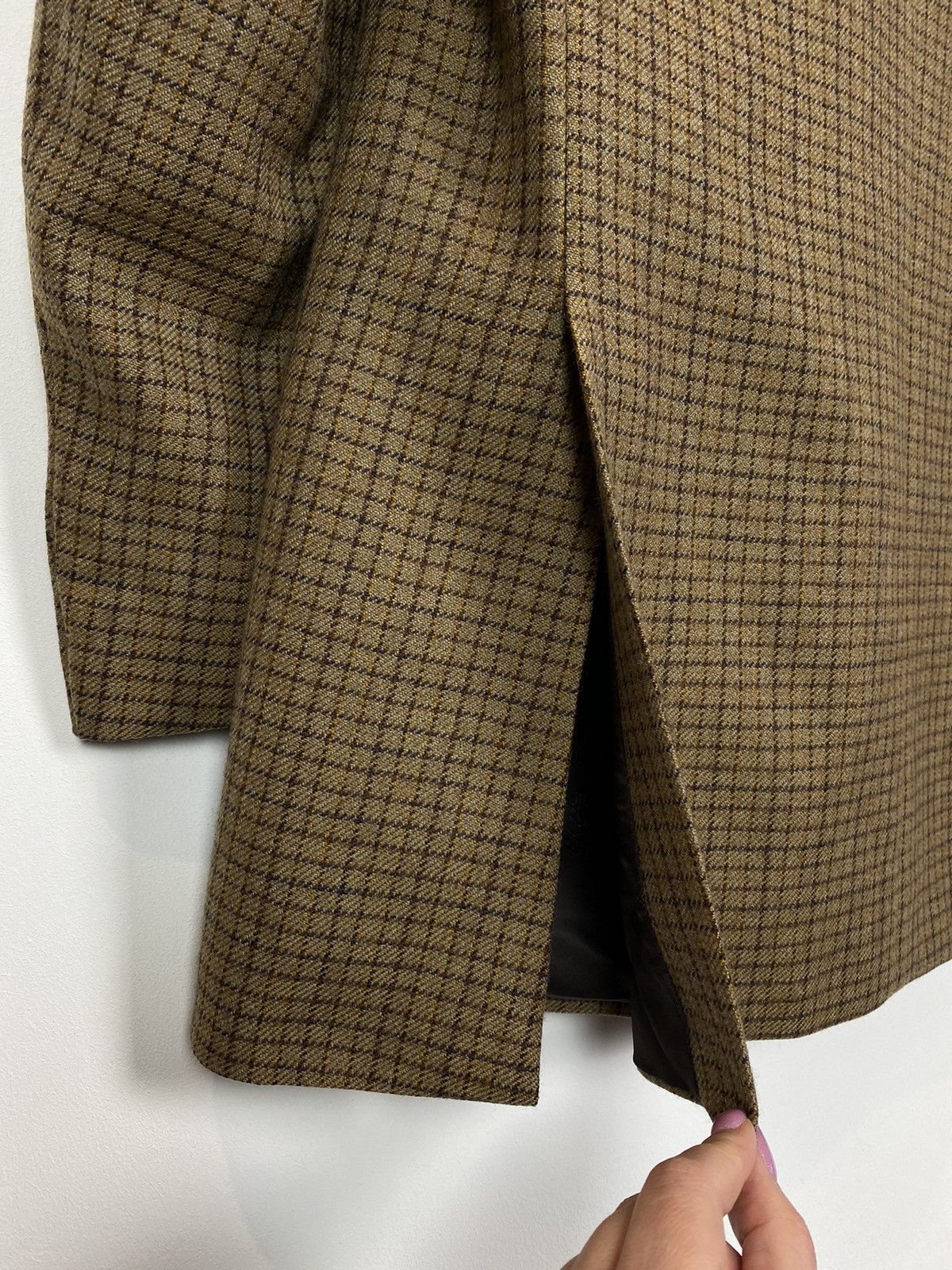Burberry Vintage Burberrys Barrie-S Wool Jacket Blazer Mens Size 56 Size 54L - 14 Thumbnail