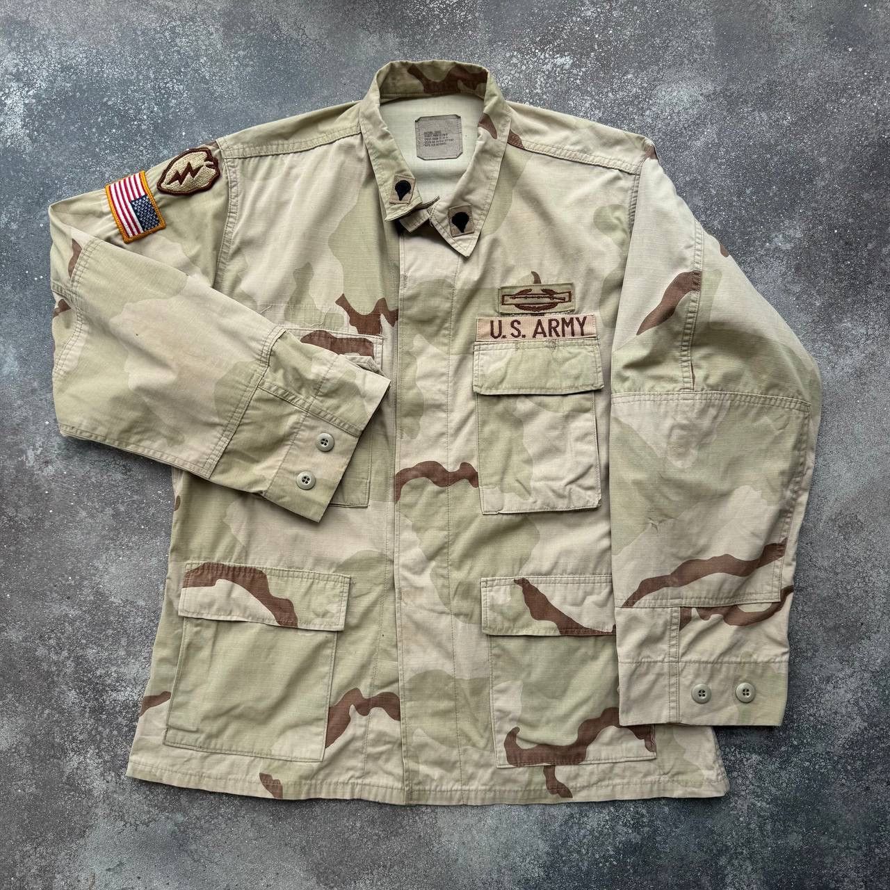 Vintage 1990s US Army 25th Infantry Division Military Jacket Size US M / EU 48-50 / 2 - 1 Thumbnail