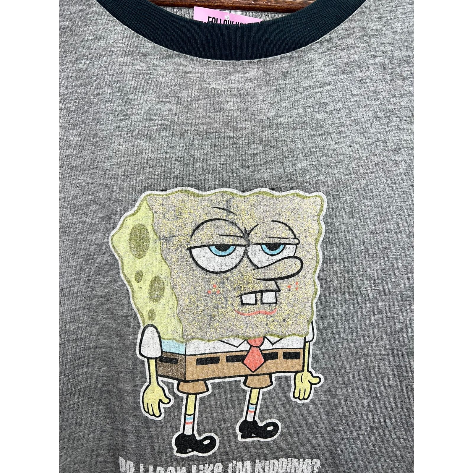 Nickelodeon Vintage Spongebob Squarepants Shirt Nickelodeon Shirt XL Size US XL / EU 56 / 4 - 3 Thumbnail