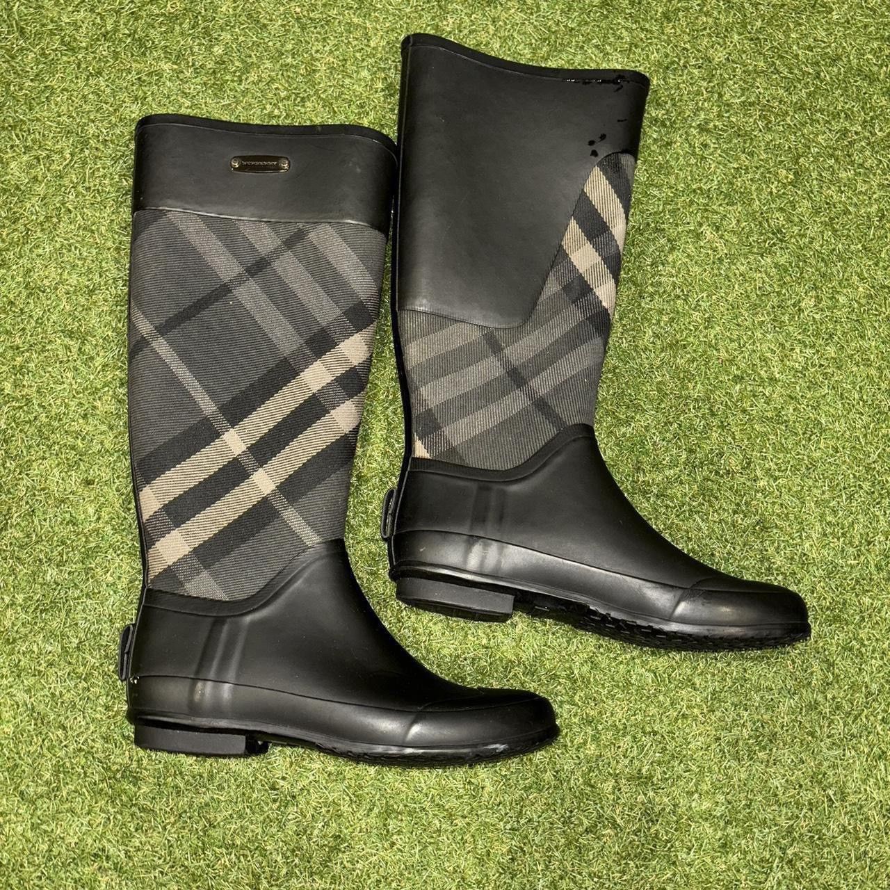 Burberry Burberry “Clemence” Rain Boots Size US 6 / IT 36 - 2 Thumbnail