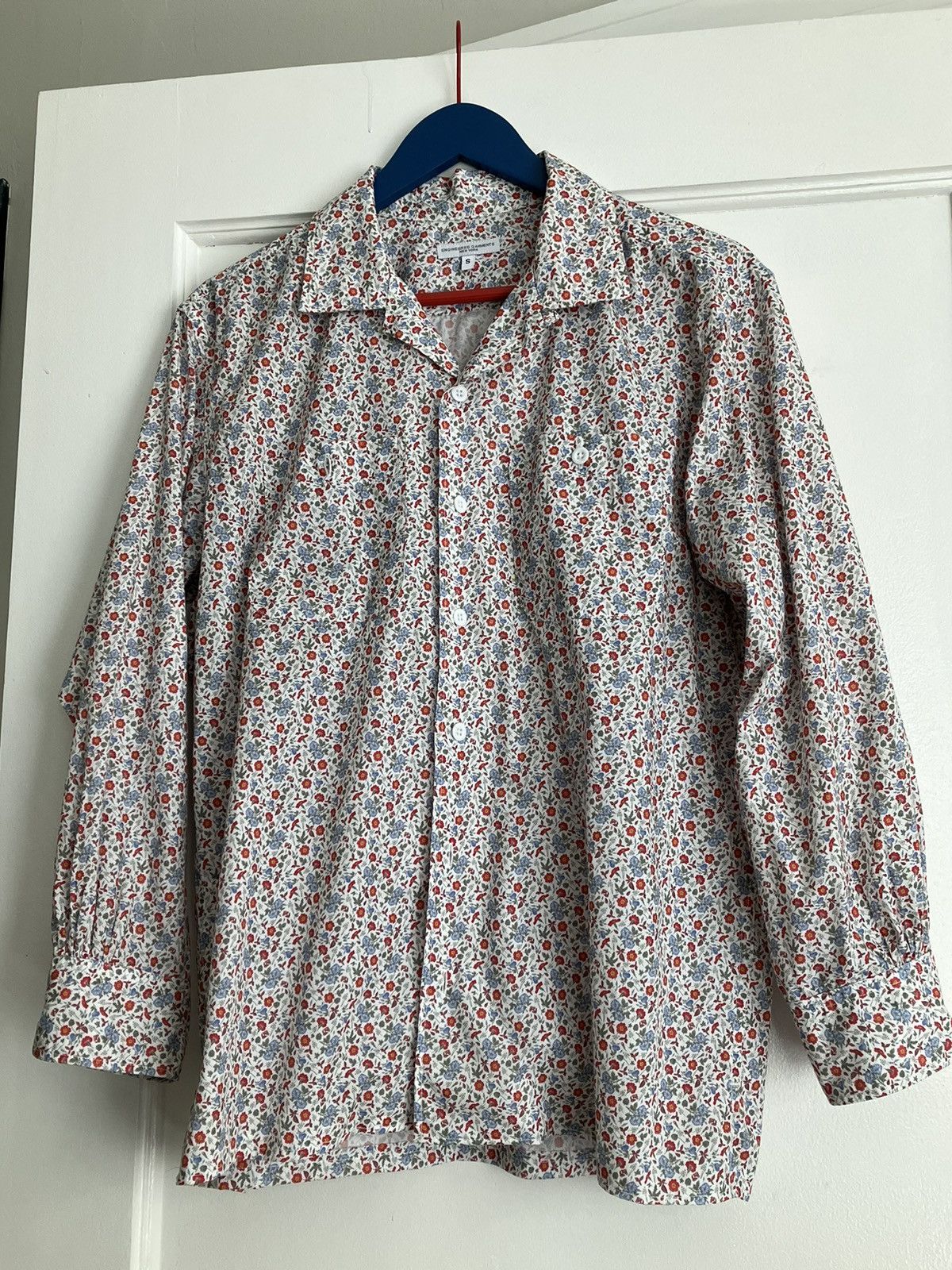 Engineered Garments EG Floral Camp Collar Shirt Size US S / EU 44-46 / 1 - 1 Thumbnail