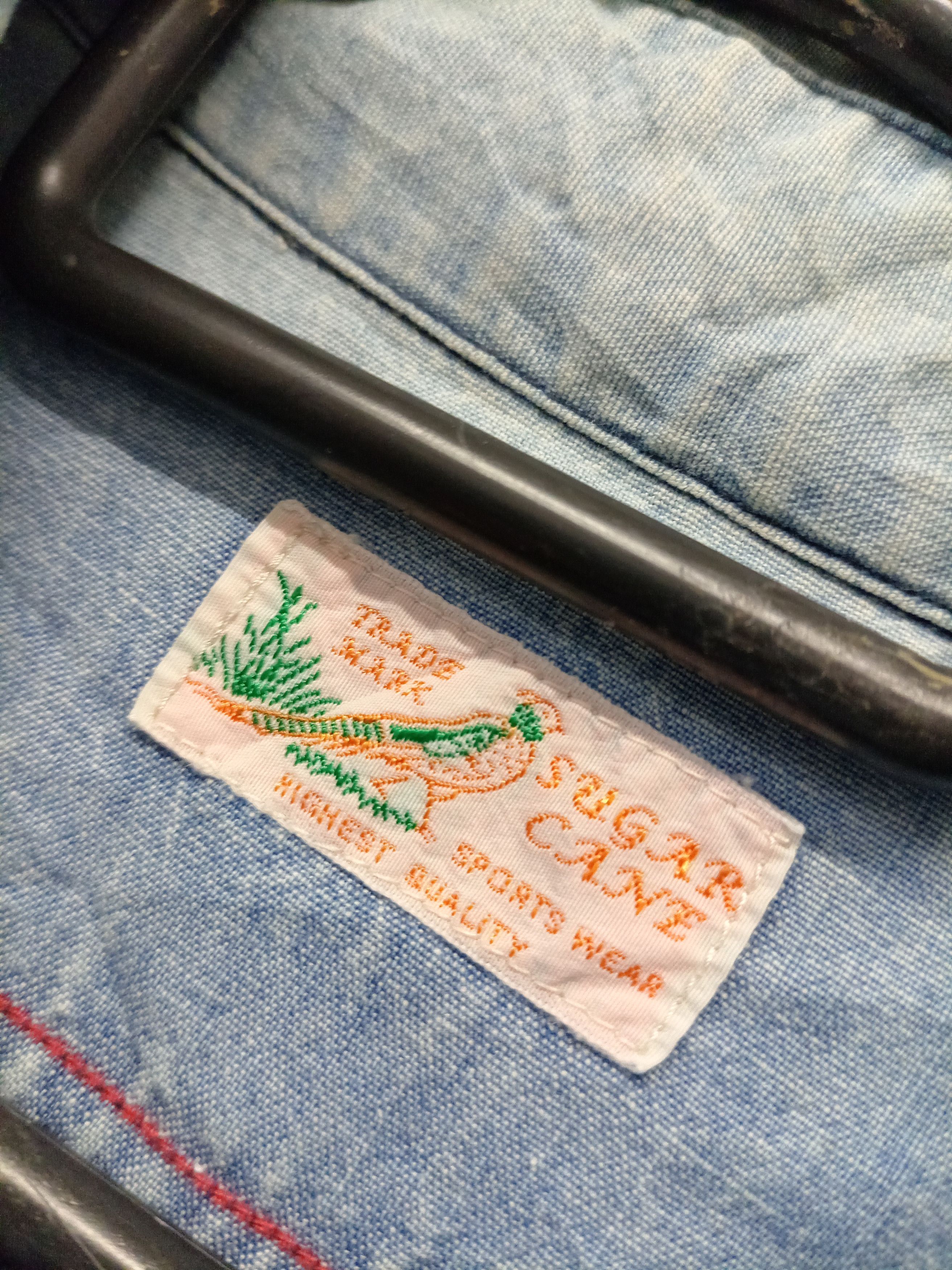 Japanese Brand × Sugar Cane Vintage sugar cane chambray shirt Size US M / EU 48-50 / 2 - 8 Thumbnail