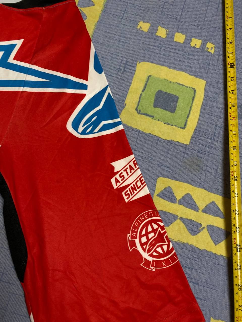 Alpinestars Vintage Alpinestars Jersey Tee big logo Size US XXL / EU 58 / 5 - 4 Thumbnail