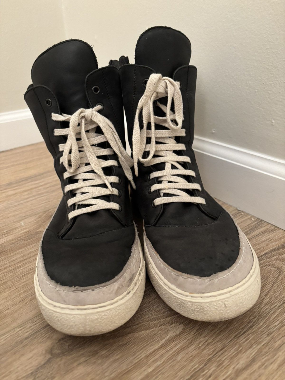 Masnada Masnada SS15 High Top Double Layer Sneakers Size US 10 / EU 43 - 2 Thumbnail
