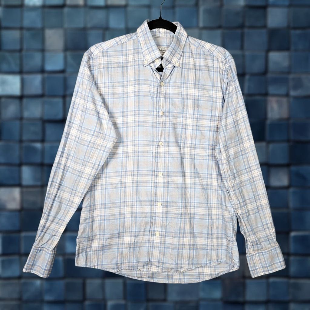 Peter Millar PETER MILLAR Button-Up Shirt Long Sleeve Plaid Multicolor Size S Mens Colors Casual Size US S / EU 44-46 / 1 - 1 Thumbnail