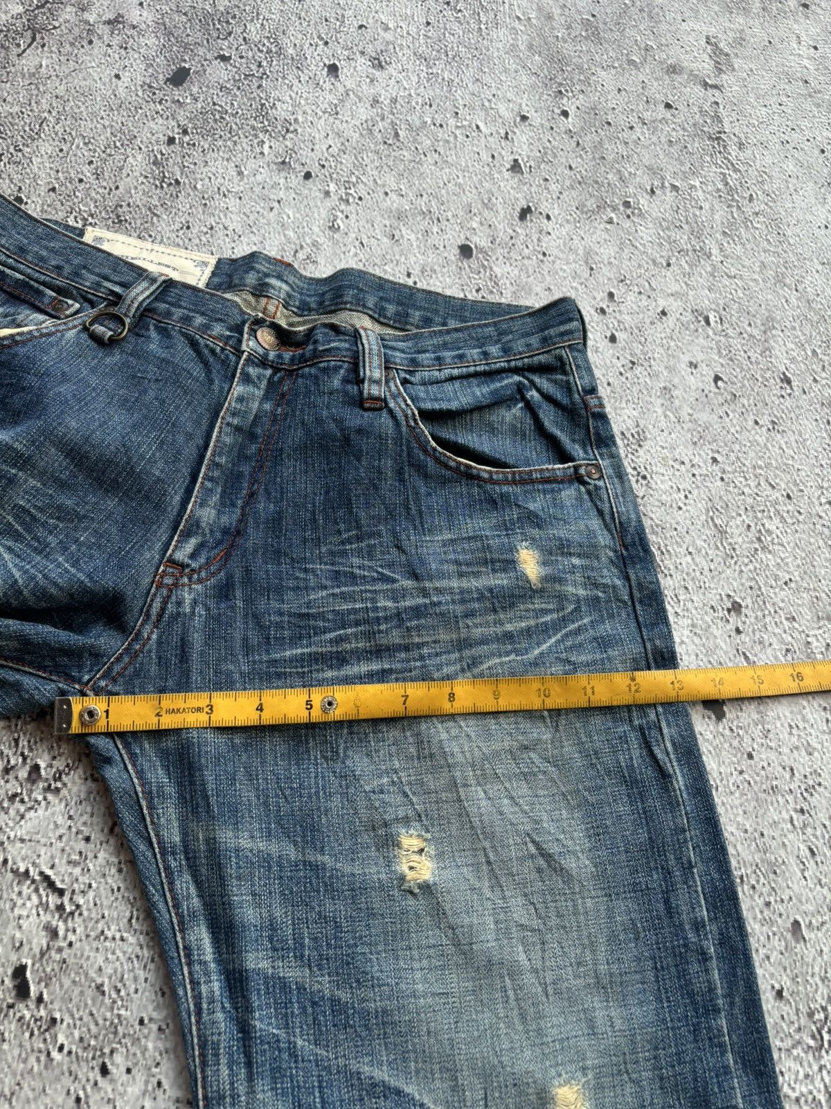 Hysteric Glamour 2000's theillest Denim jeans Size US 34 / EU 50 - 11 Thumbnail