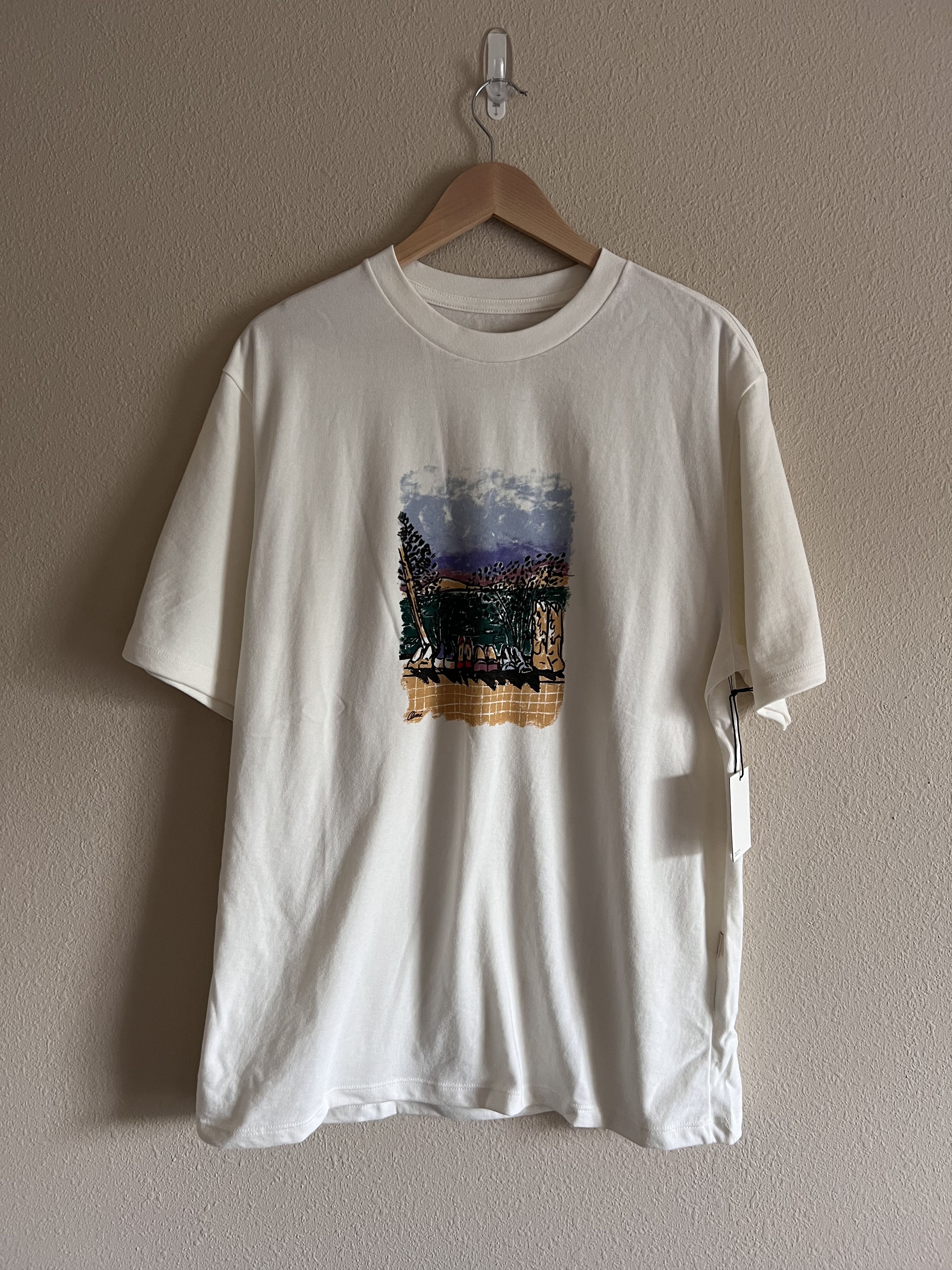 Aime Leon Dore Aime Leon Dore Molina Shoes Graphic Tee in Milk Size US XL / EU 56 / 4 - 2 Thumbnail