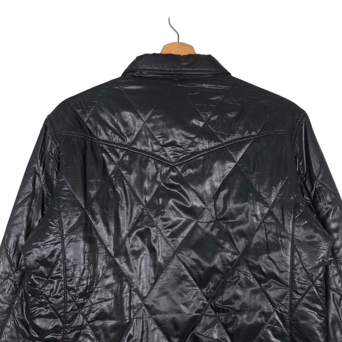 Japanese Brand 🔥Vintage Biker Jacket Wrangler Greens Boro Usa Light Puffer Size US M / EU 48-50 / 2 - 9 Thumbnail