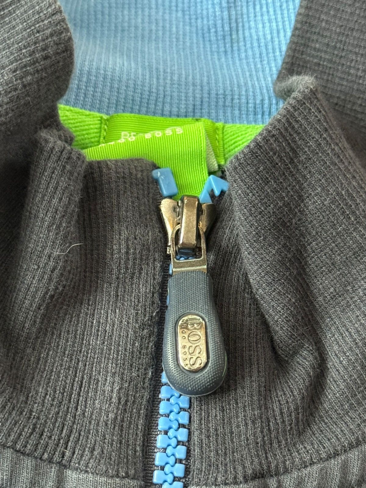 Hugo Boss Hugo Boss Regular Fit Zip Track Jumper Sweatshirt Medium Size US M / EU 48-50 / 2 - 8 Thumbnail