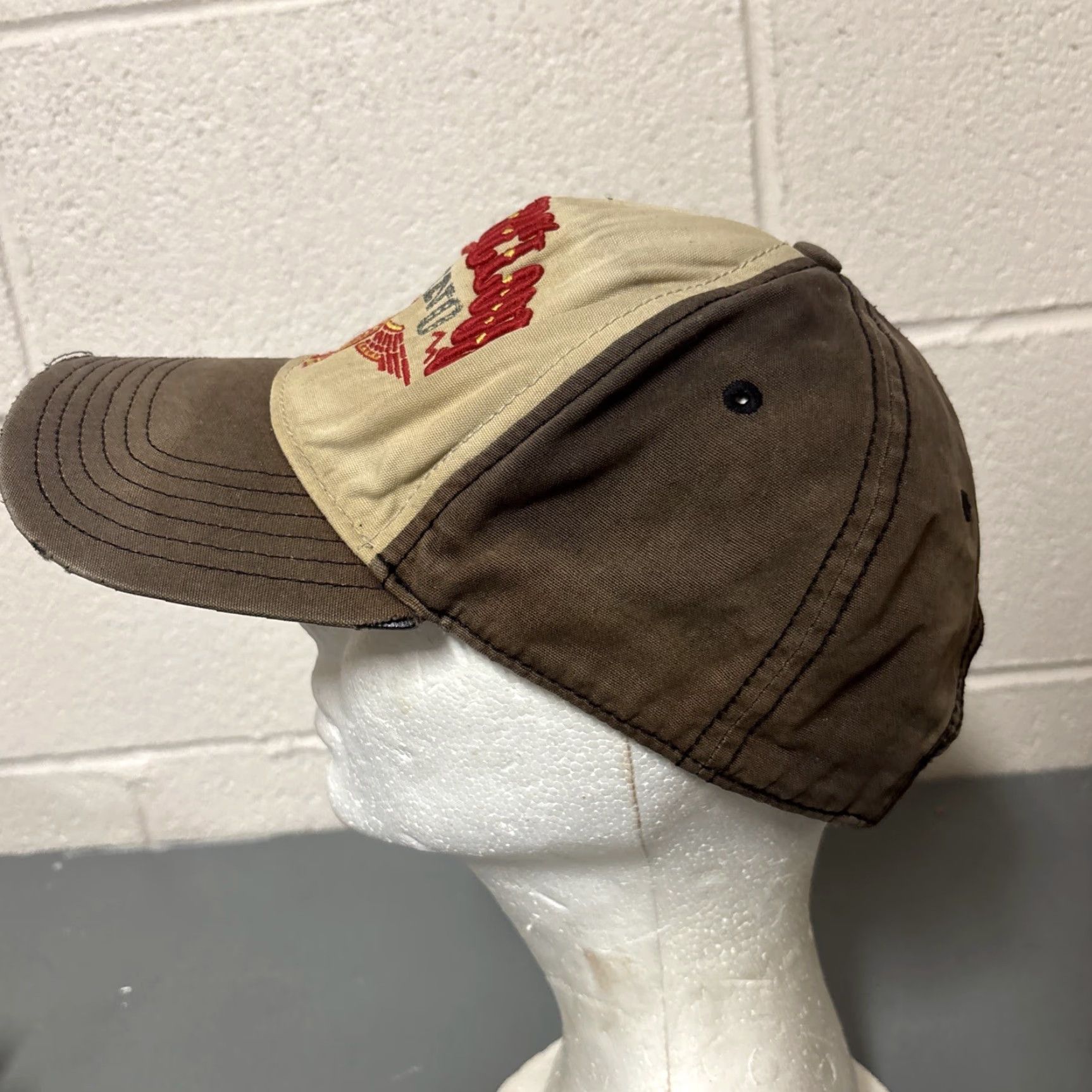 Lucky Brand Lucky Brand Thundercloud Casino Dad Hat Strap Back Native Decor Baseball Cap One Size Brown Men Decorator Style Size ONE SIZE - 6 Thumbnail