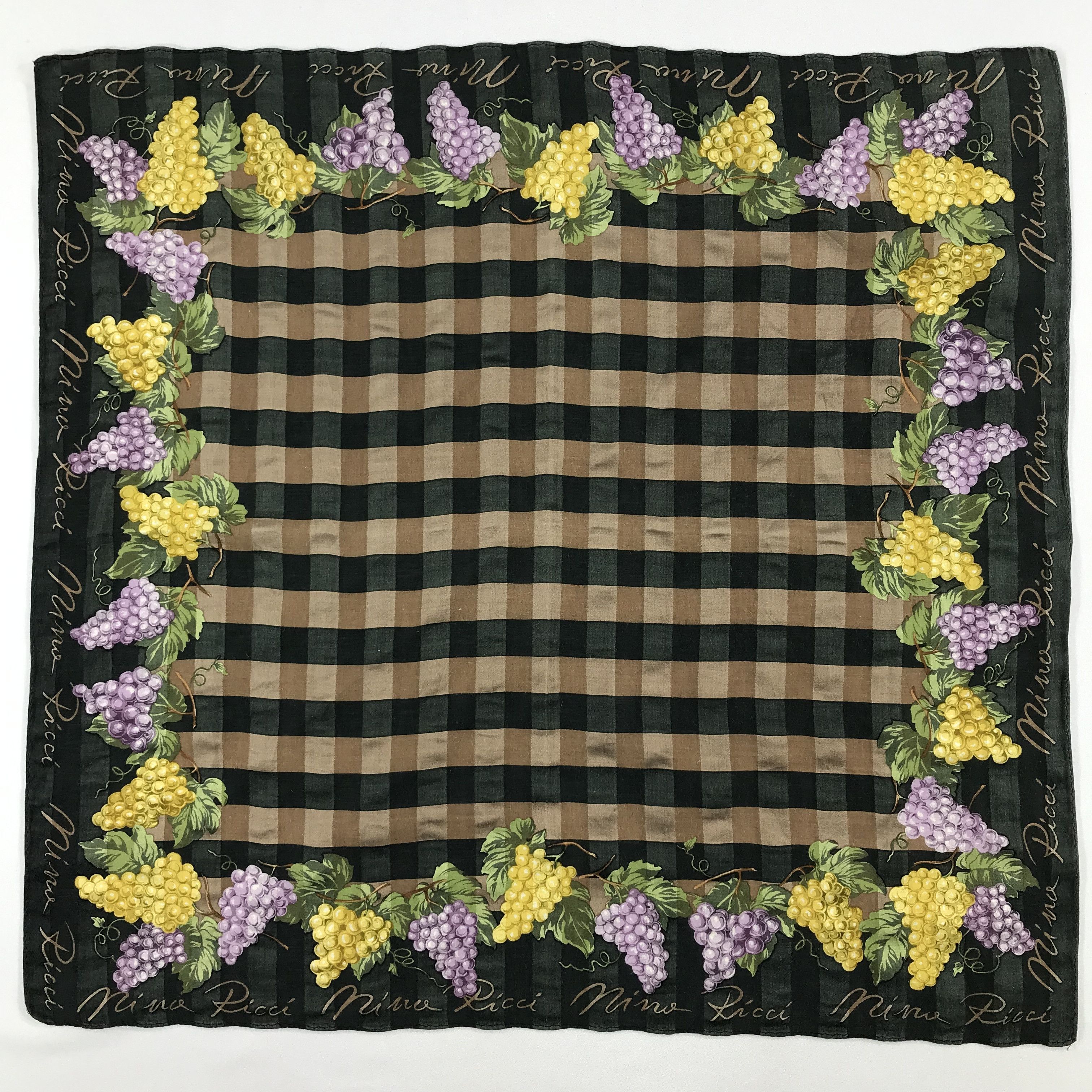 Nina Ricci × Vintage Nina Ricci Bandana / Handkerchief / Neckerchief - S2452 Size ONE SIZE - 1 Thumbnail