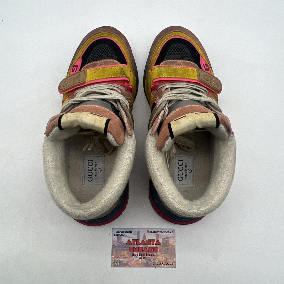 Gucci Gucci ultrapace mid yellow multi Size US 7.5 / EU 40-41 - 6 Thumbnail