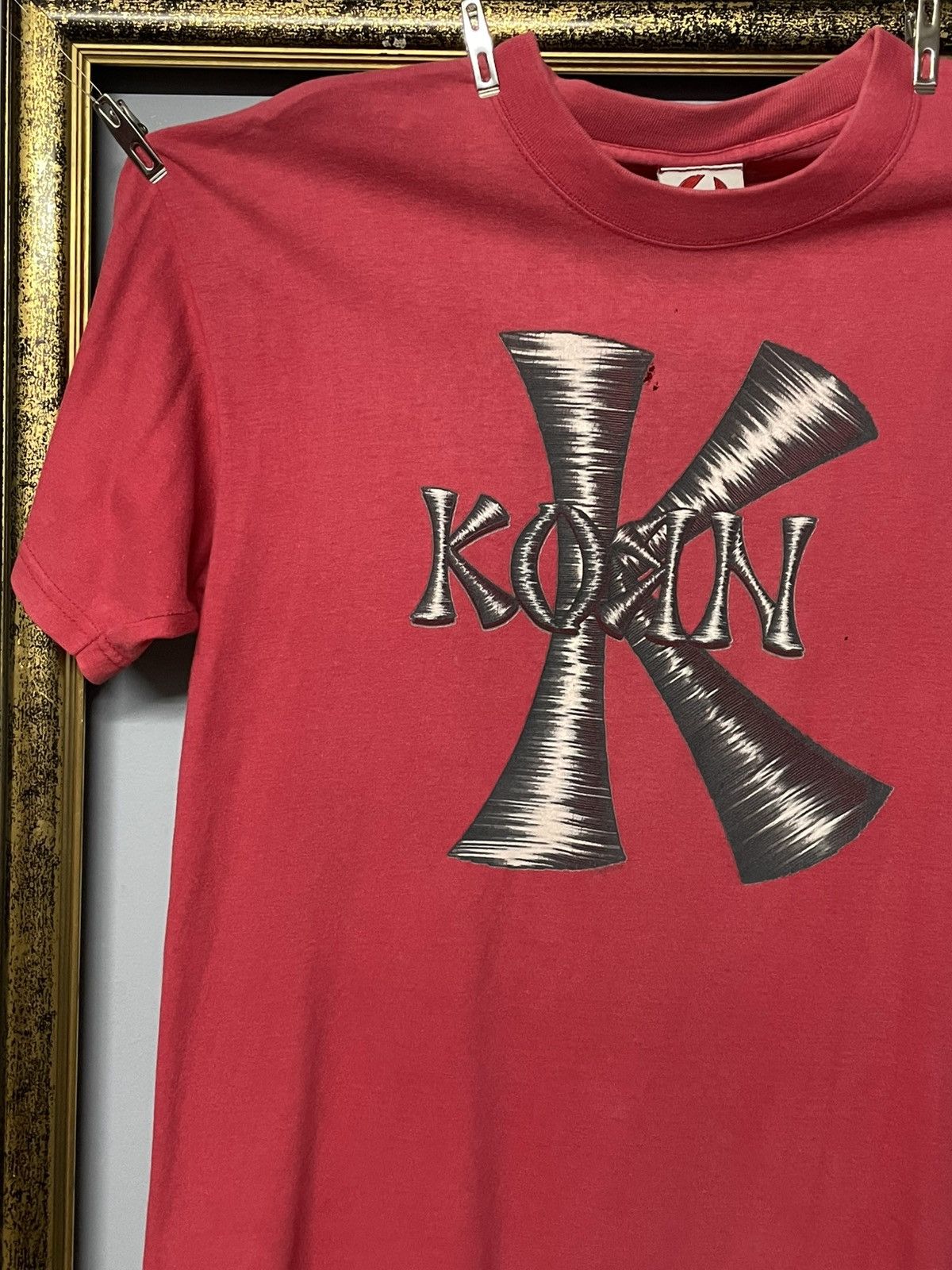 Vintage 1990s Korn Follow The Leader Boxy Sunfaded Distressed Tee Size US S / EU 44-46 / 1 - 3 Thumbnail