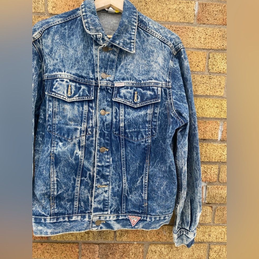 Guess × Vintage Vintage 1986 Georges Marciano For Guess Denim Jacket Men's Size US M / EU 48-50 / 2 - 6 Thumbnail