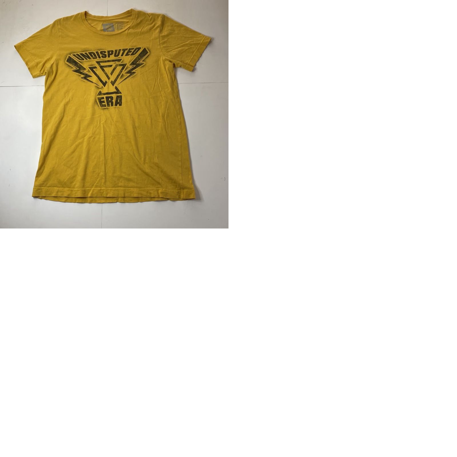 Vintage VINTAGE WWE NXT Undisputed Era Shock The System Yellow T Shirt Medium M Size US M / EU 48-50 / 2 - 11 Thumbnail