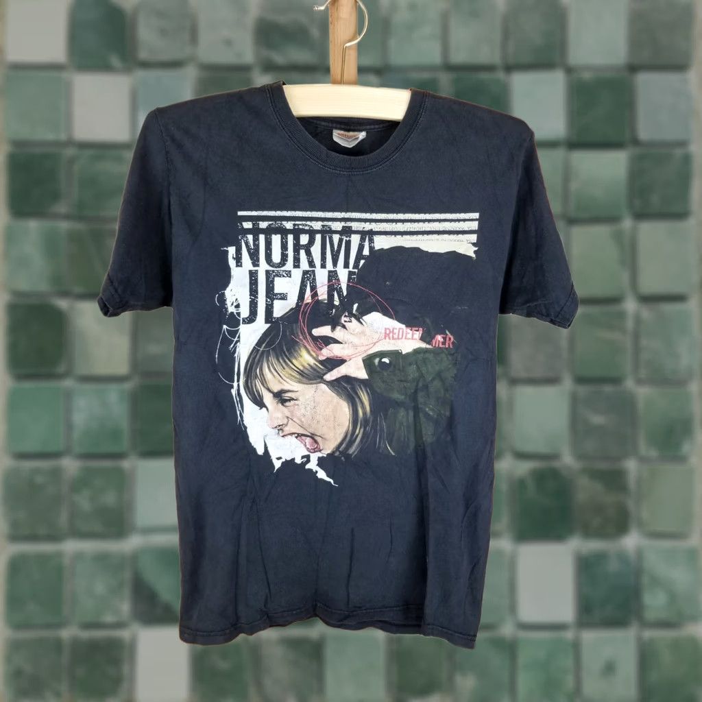 Hanes VINTAGE Y2K NORMA JEAN METALCORE REDEEMER SCREAMING GIRL BLACK T-SHIRT SZ S Mens Size US S / EU 44-46 / 1 - 1 Thumbnail